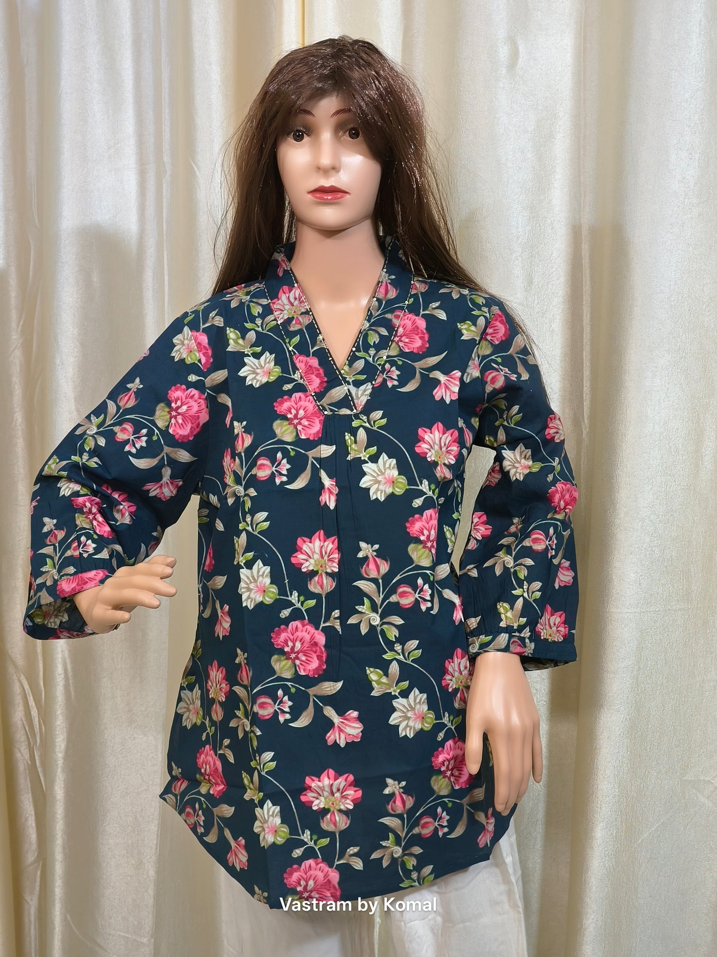Kurti - Cotton, A-line fit