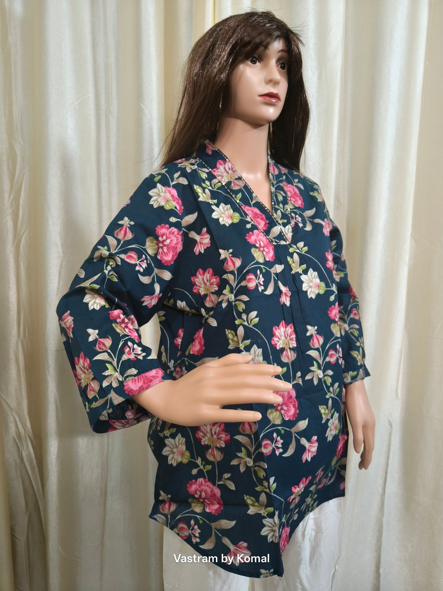 Kurti - Cotton, A-line fit