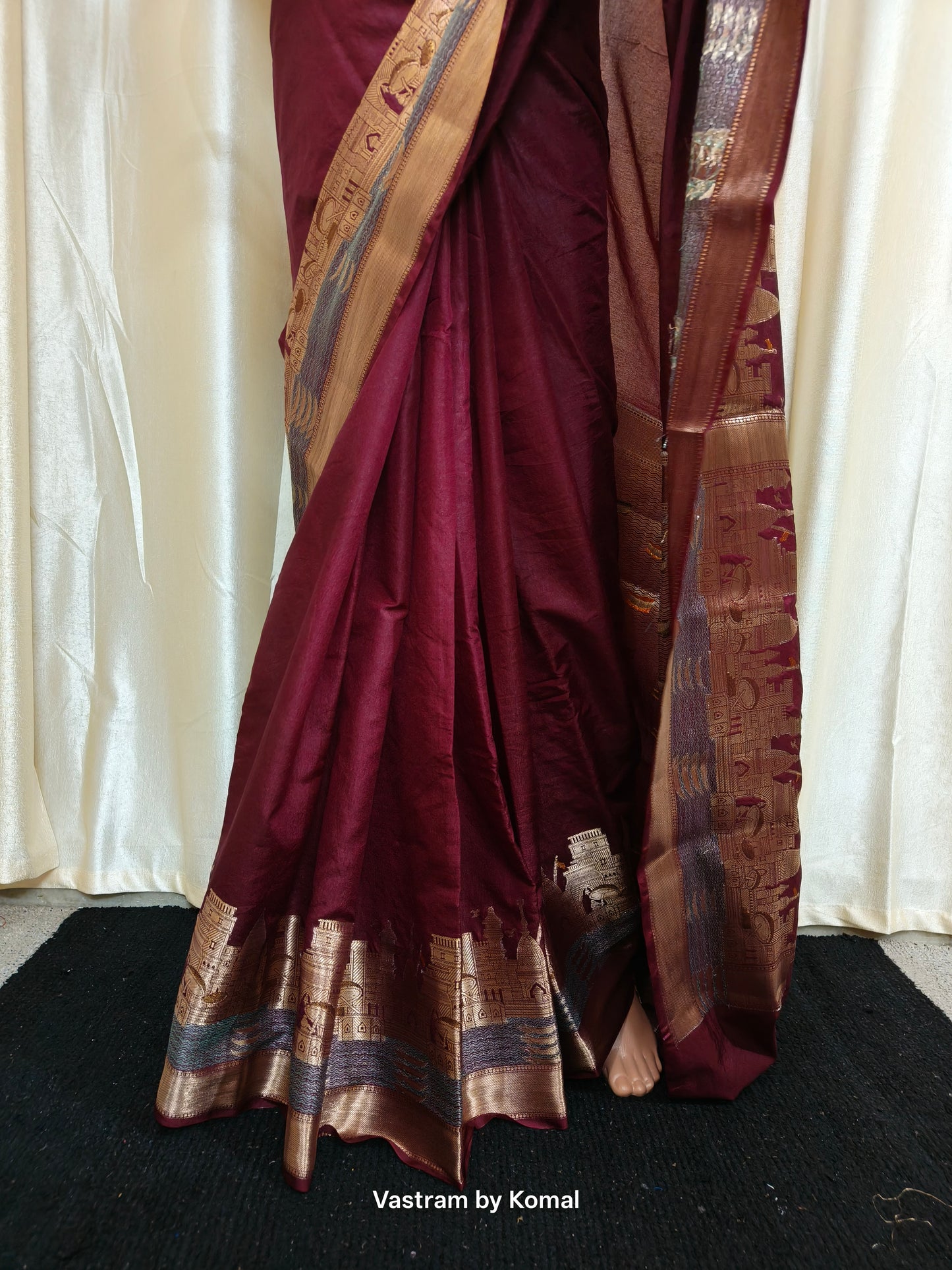 Saree - Banaras Ghat Soft Silk