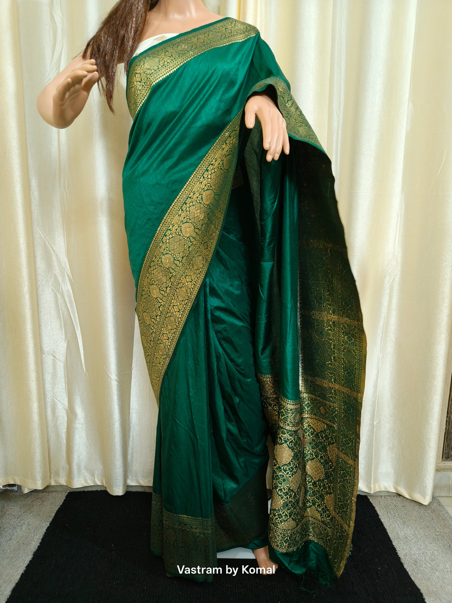 Saree - Zari Border Soft Silk