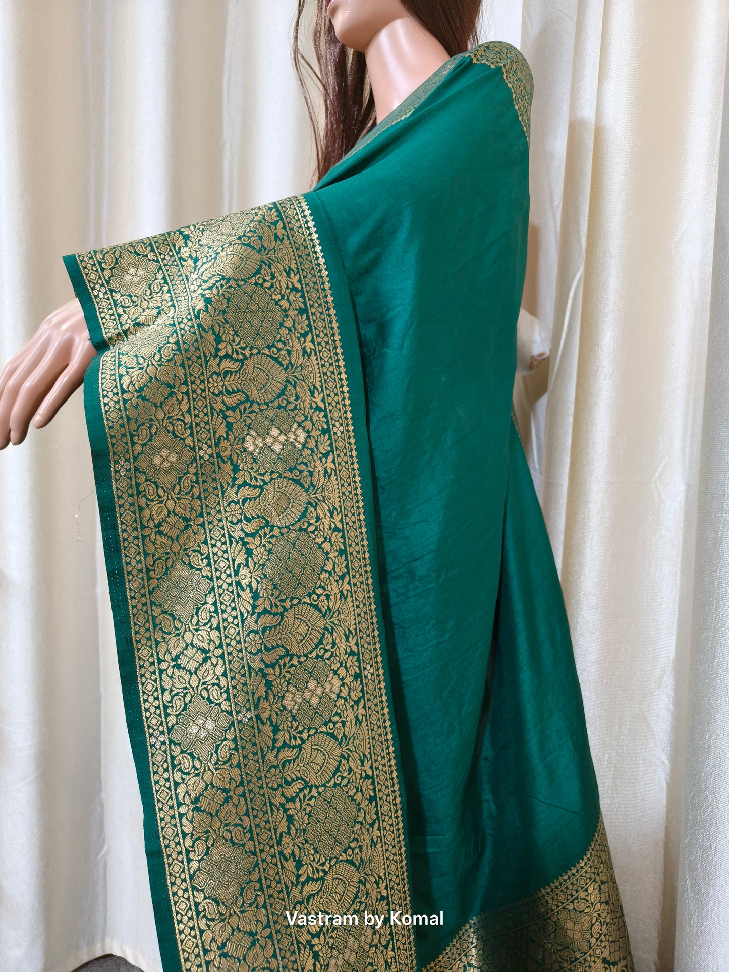 Saree - Zari Border Soft Silk