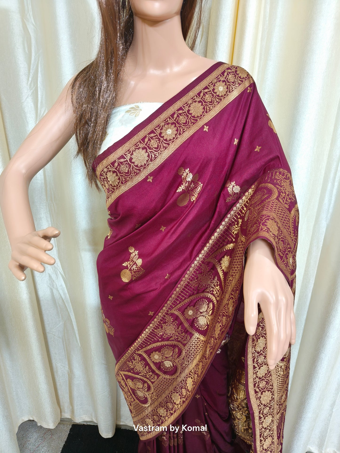 Saree - Jangla Banarasi Silk