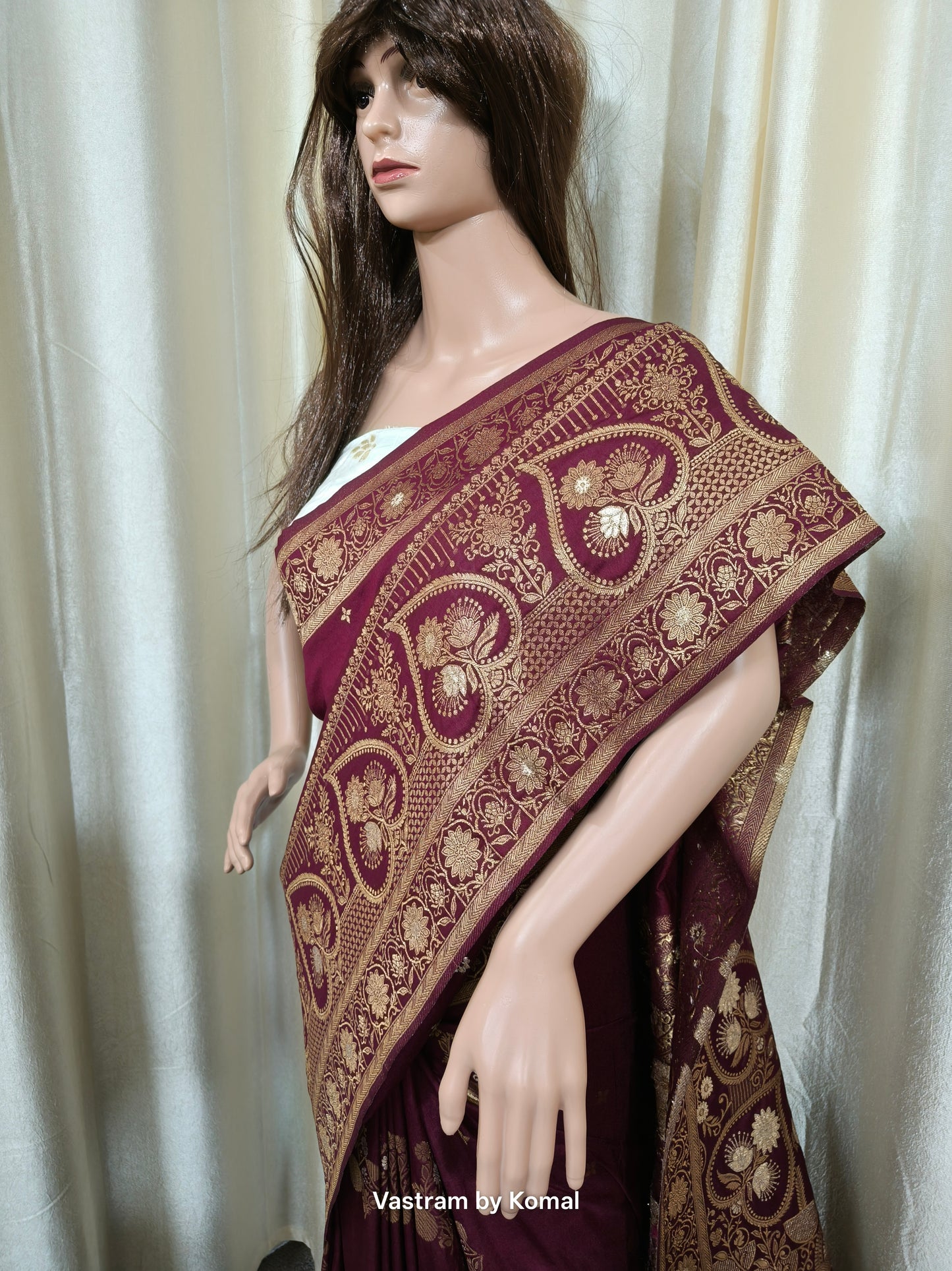 Saree - Jangla Banarasi Silk