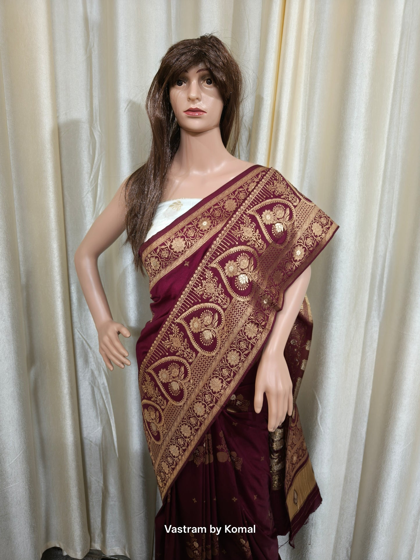 Saree - Jangla Banarasi Silk