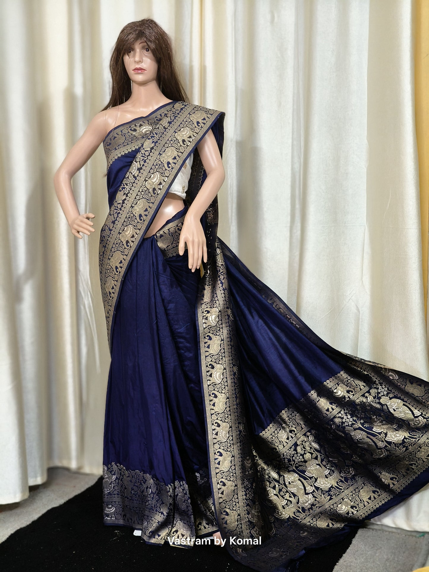 Saree - Banarasi Woven Khaddi Georgette Silk