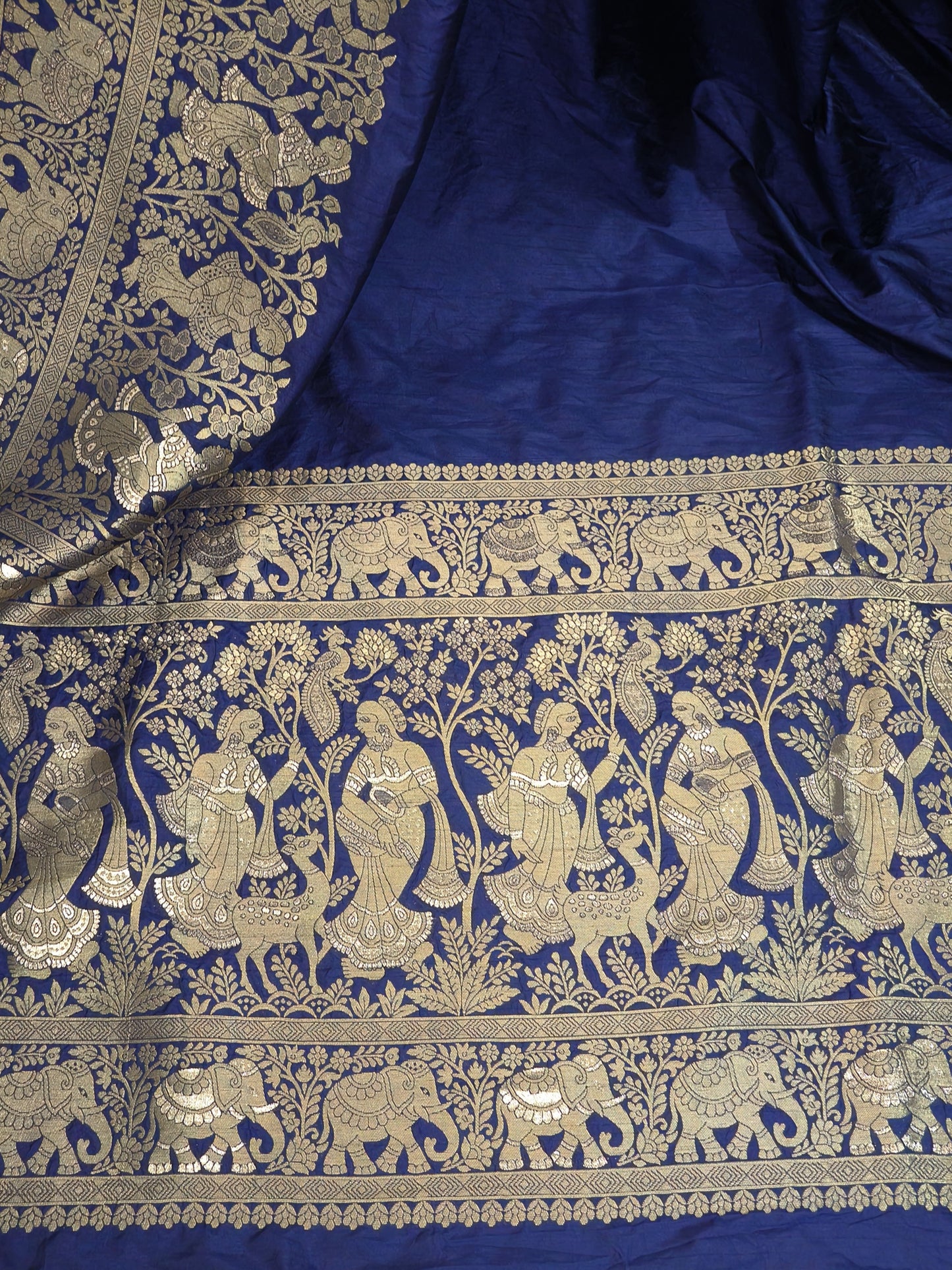 Saree - Banarasi Woven Khaddi Georgette Silk