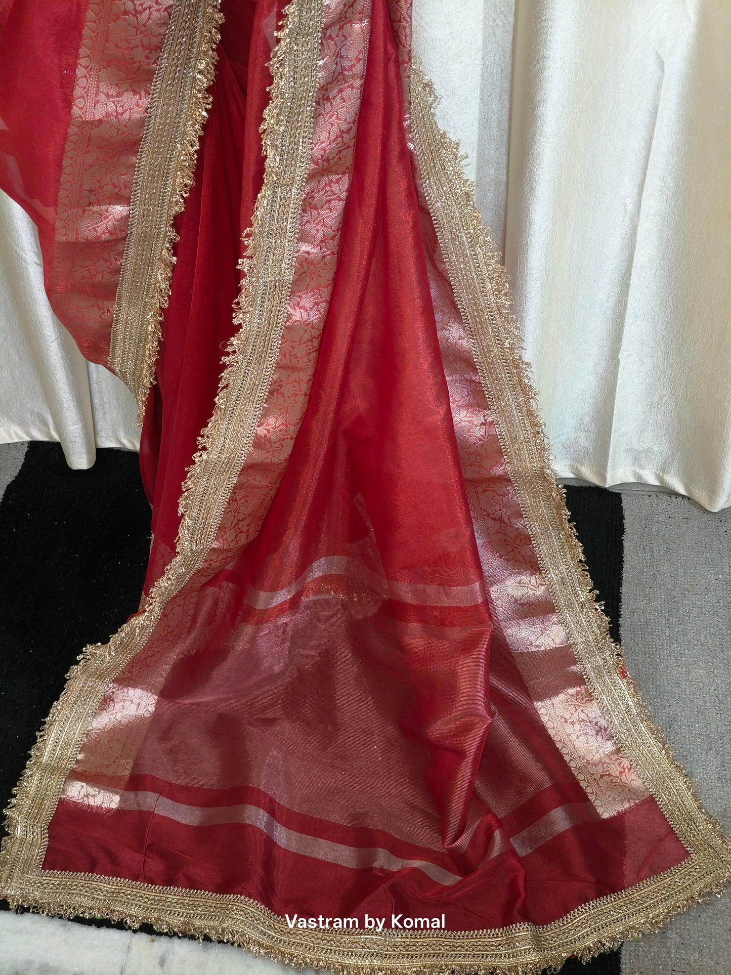 Saree - Maharani Pure Tissue Banarasi Saree