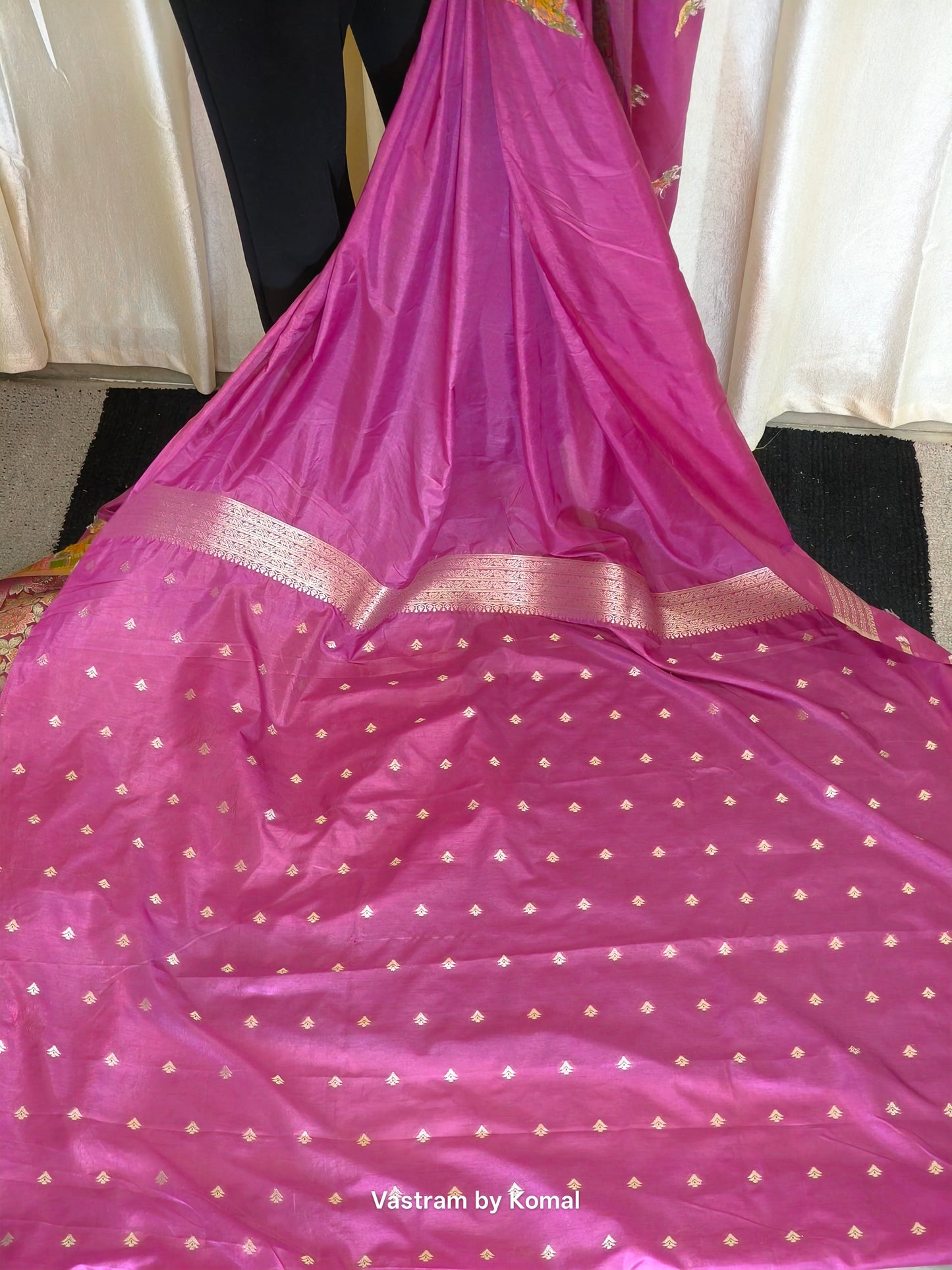 Saree - Banarasi Soft Silk (Purple)