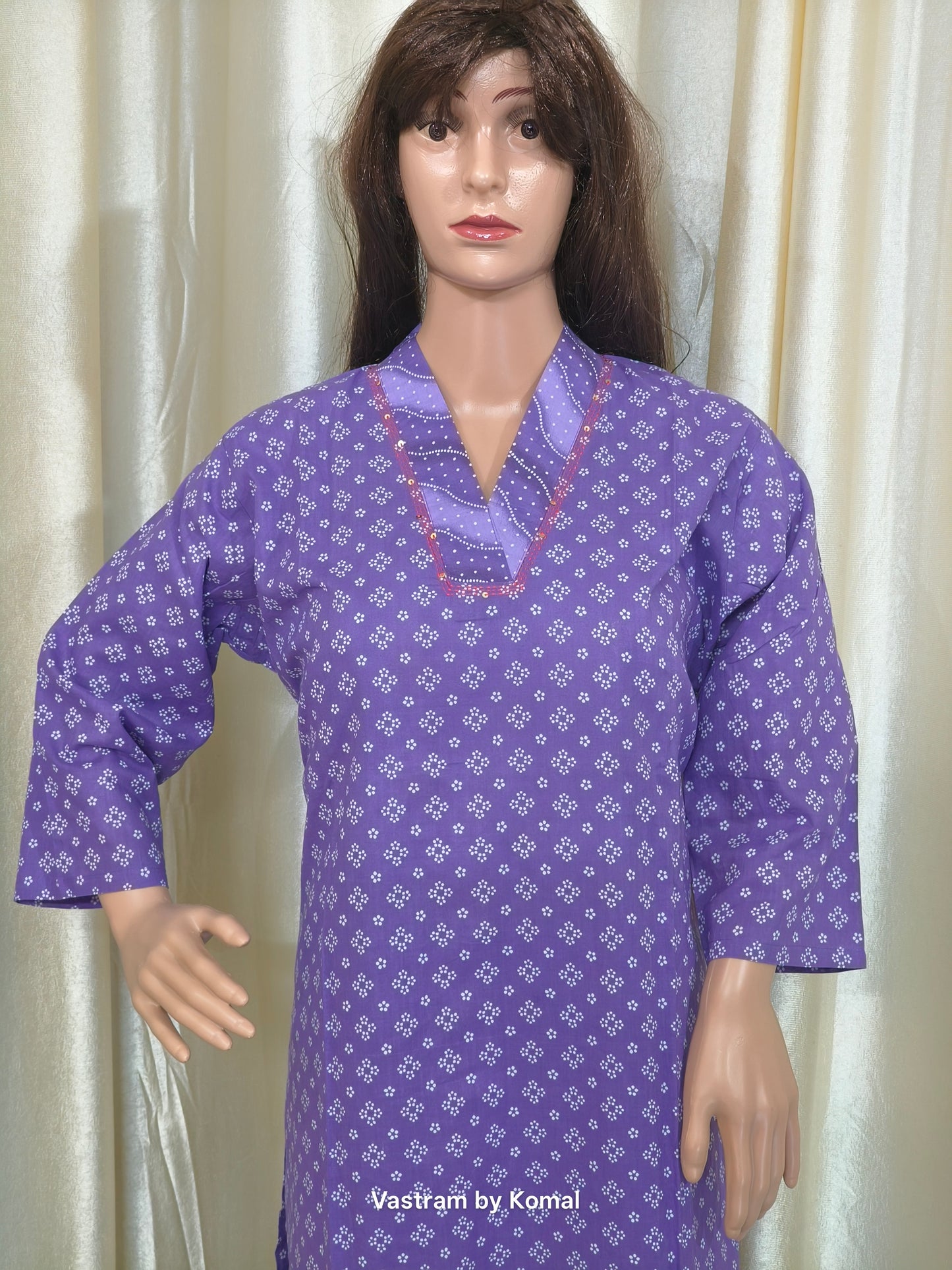 Co-Ord Set - Cotton, Kantha Stich