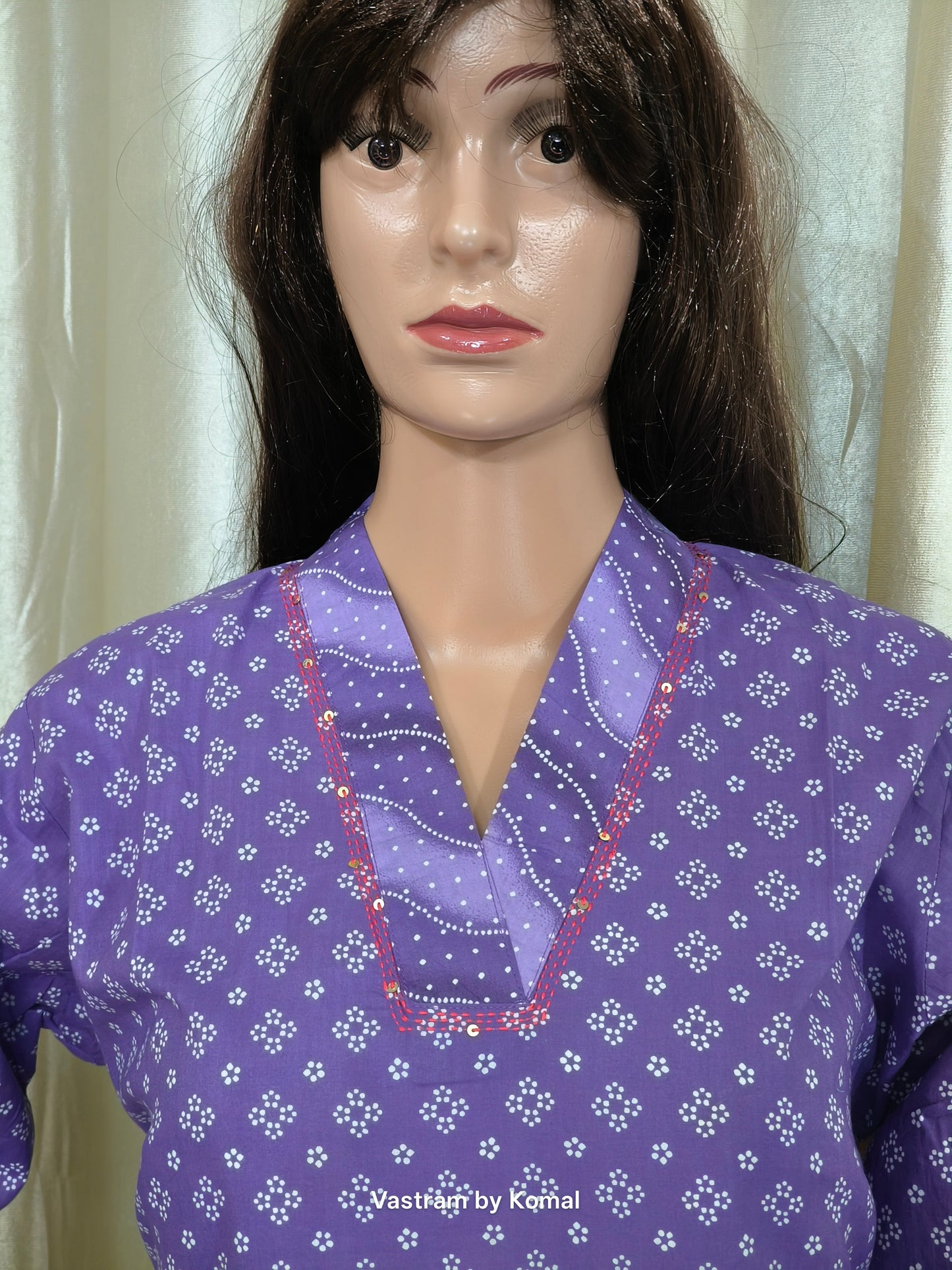 Co-Ord Set - Cotton, Kantha Stich