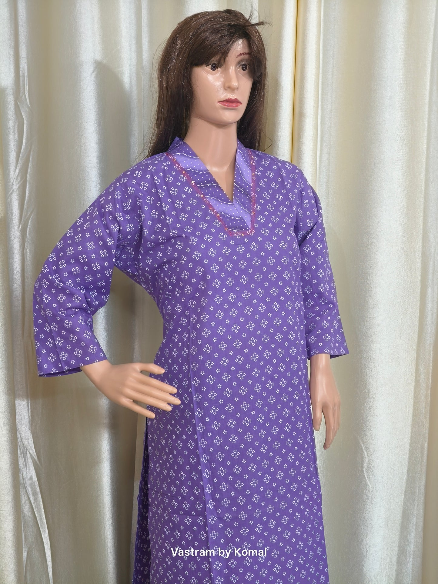 Co-Ord Set - Cotton, Kantha Stich