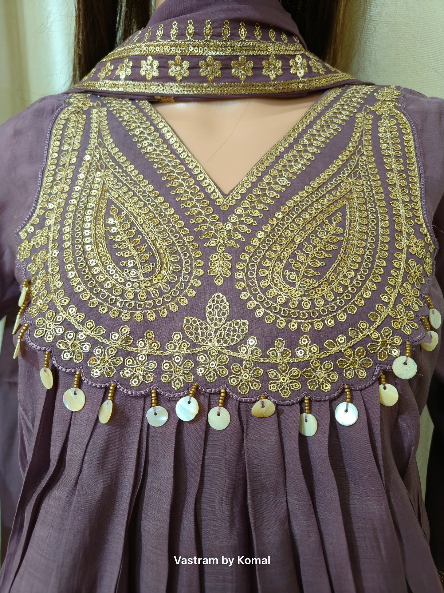 Suit Set - Mul Chanderi Kurta set