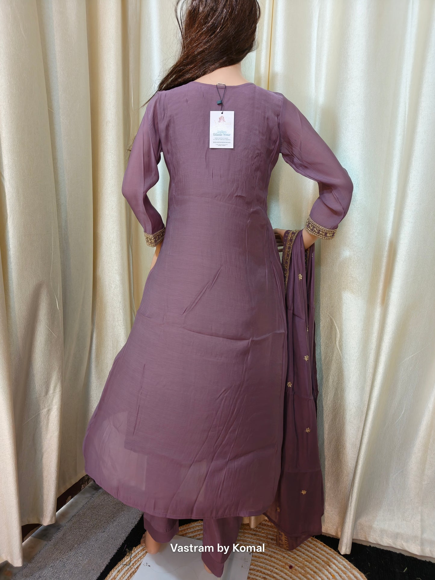 Suit Set - Mul Chanderi Kurta set