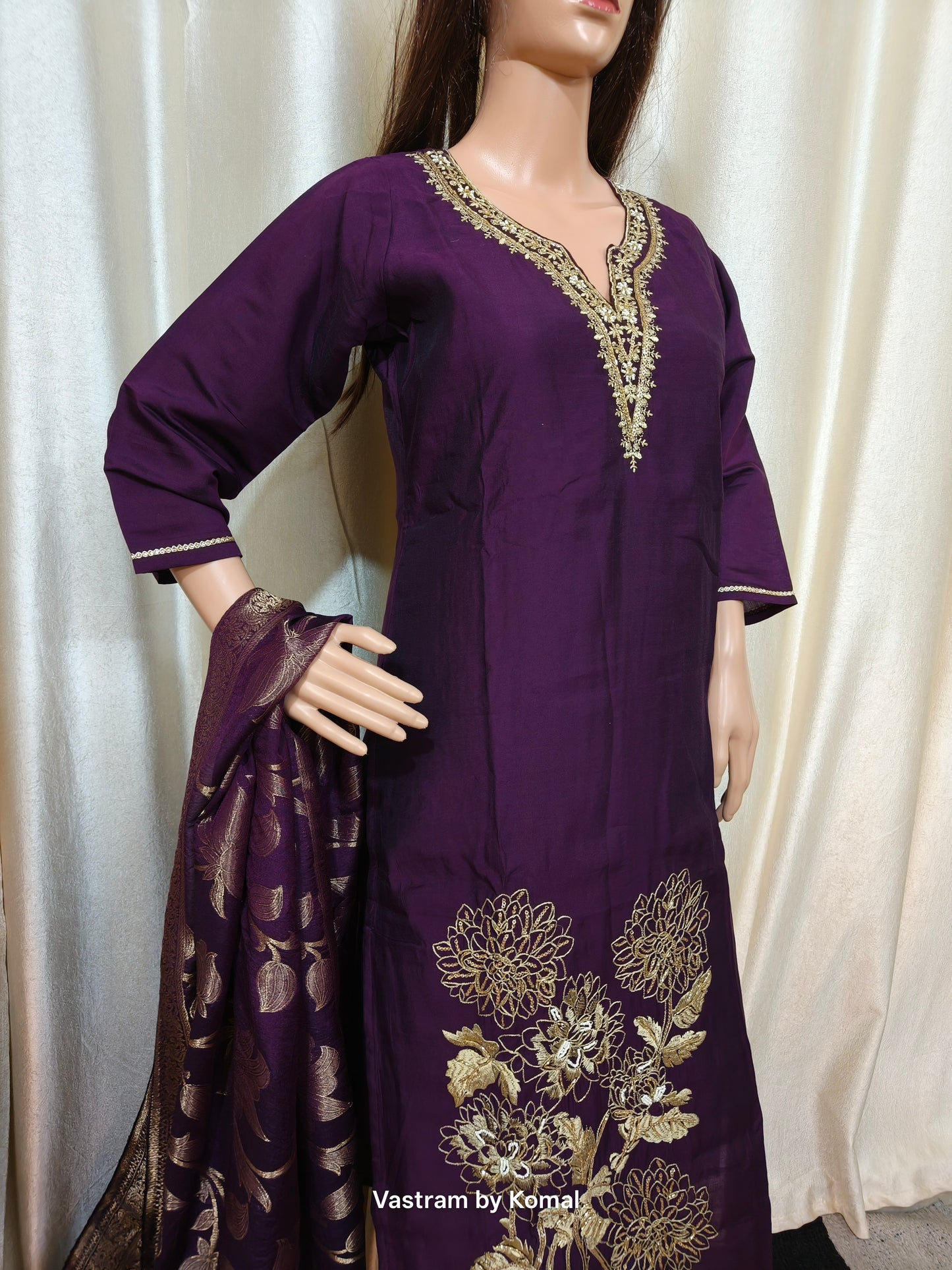 Suit Set - Roman Silk festive wear