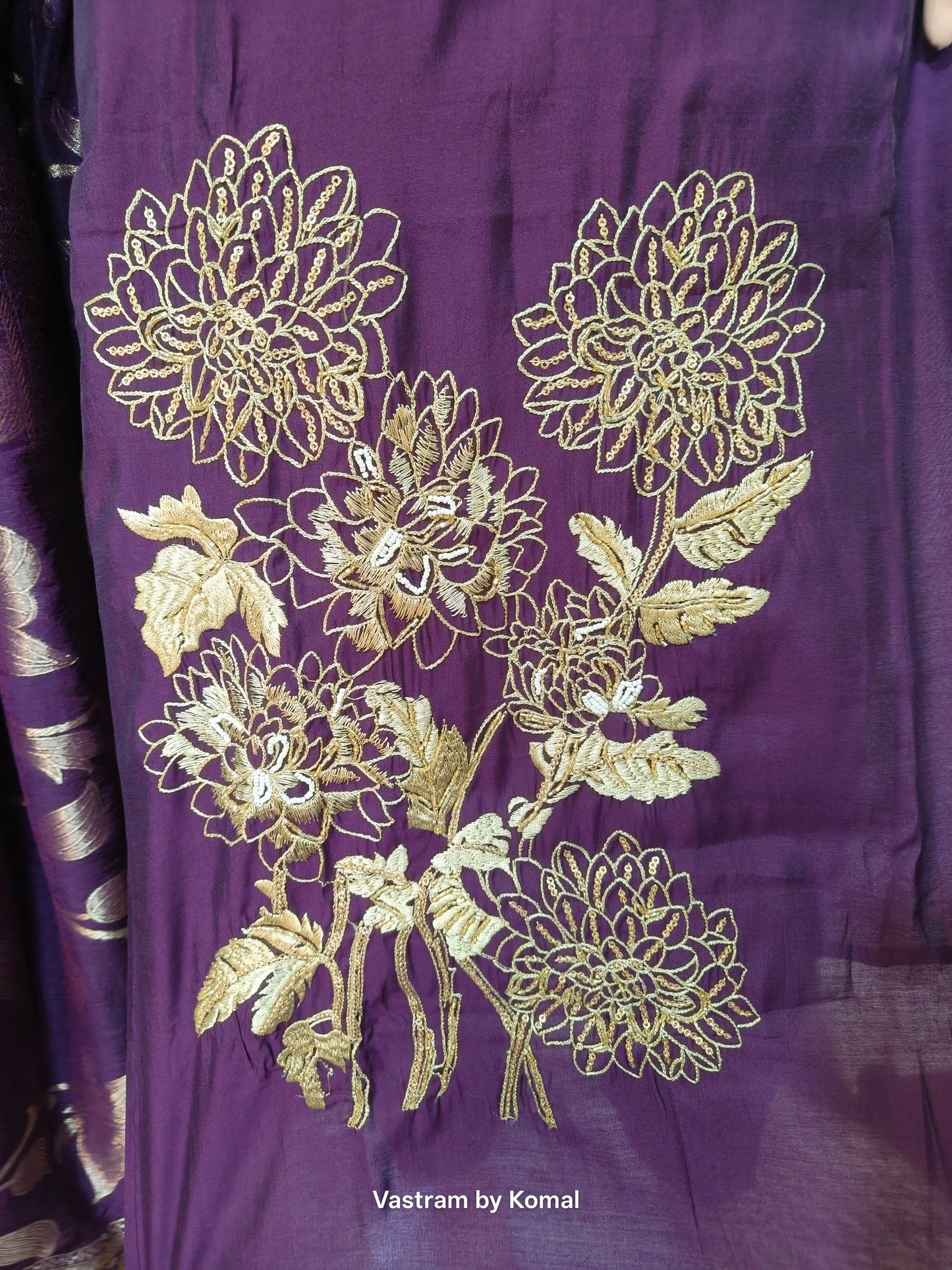 Suit Set - Roman Silk festive wear