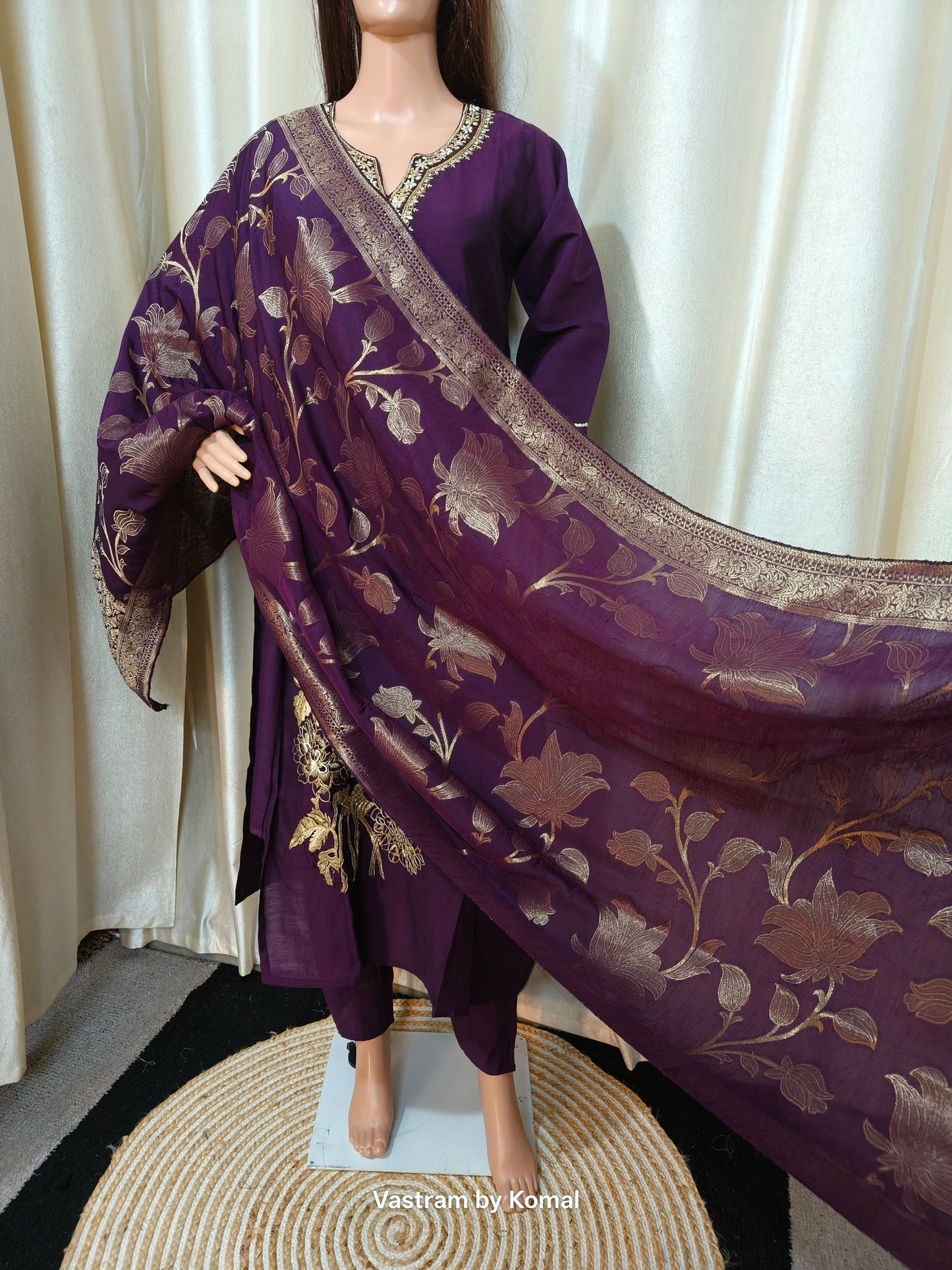 Suit Set - Roman Silk festive wear