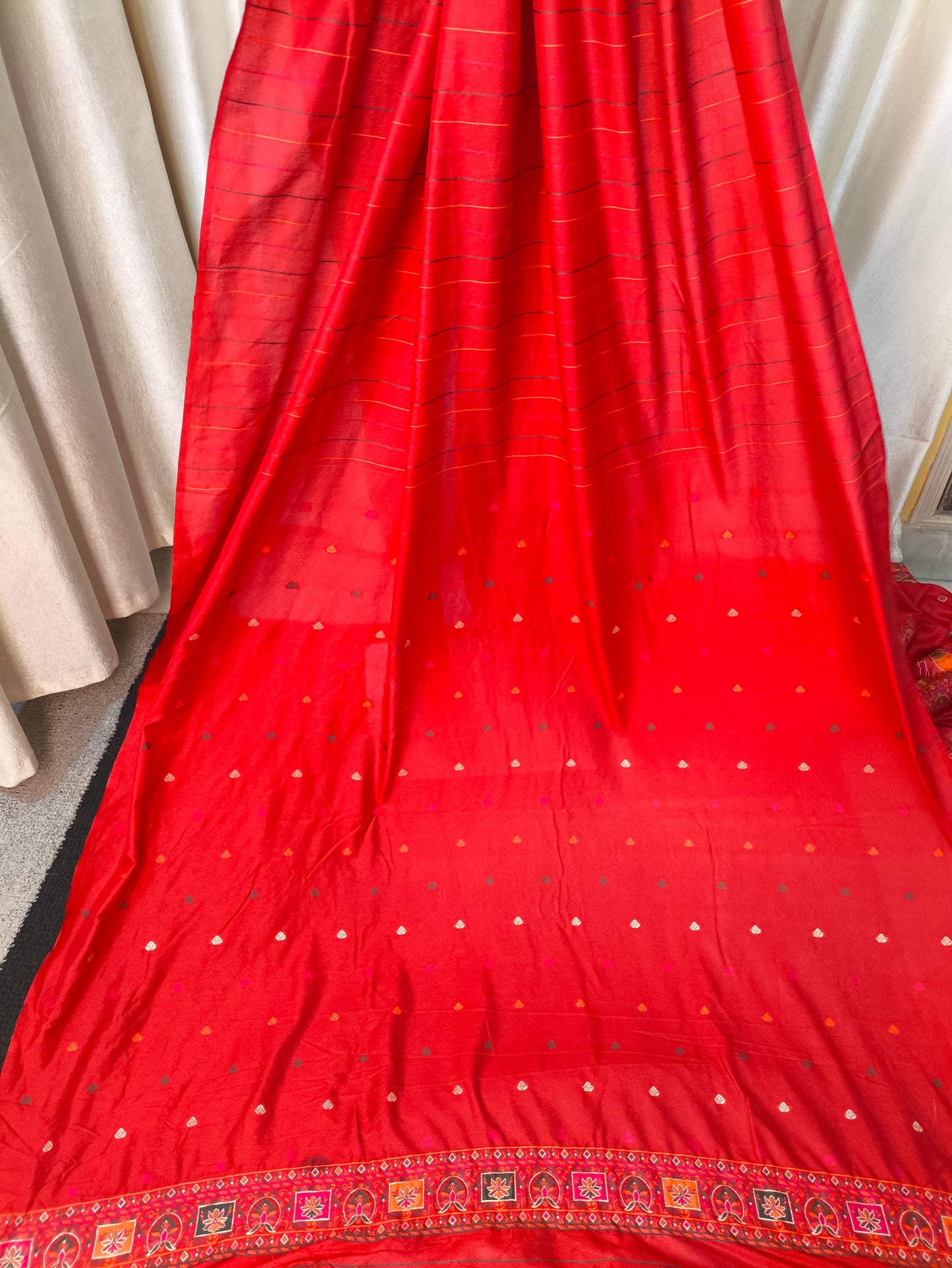Saree - Bishnupuri Katan Silk
