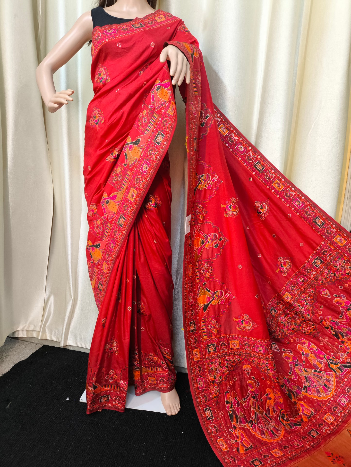 Saree - Bishnupuri Katan Silk