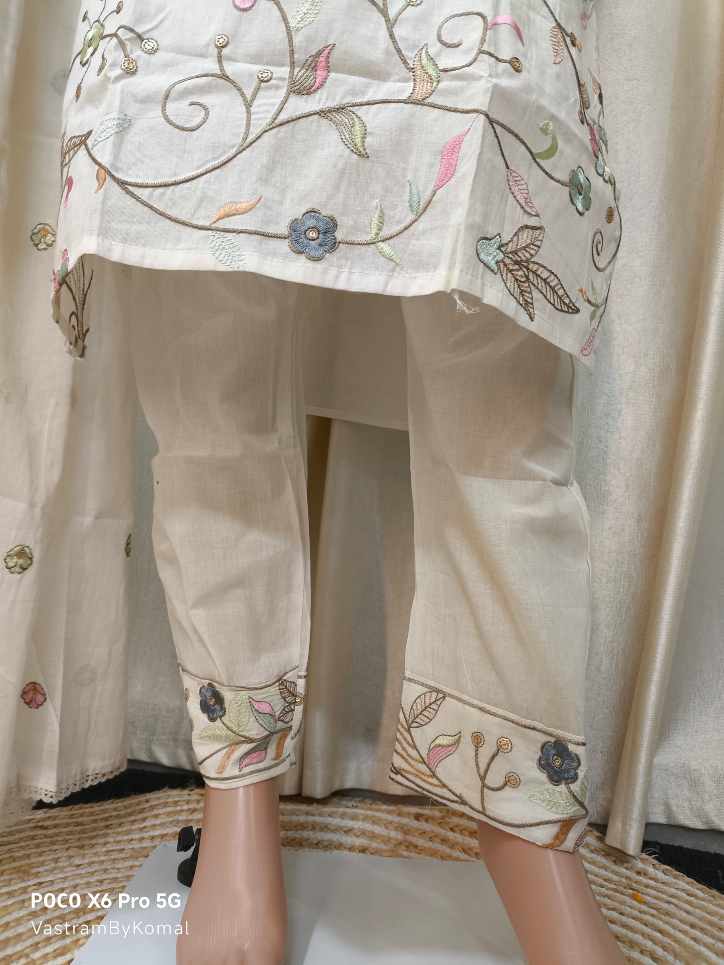 Suit Set - Full embroidery Kurta Set