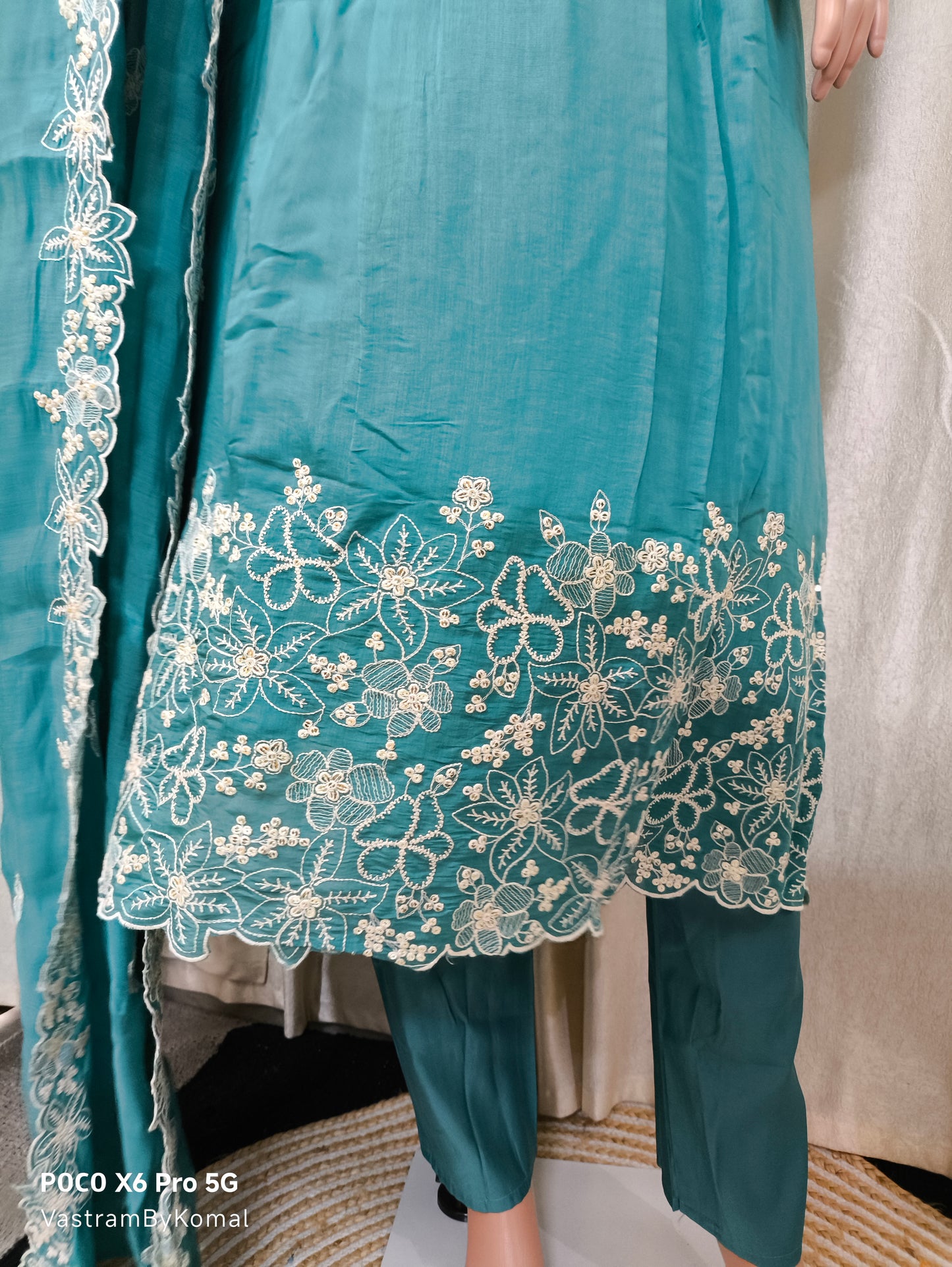Suit Set - Muslin Frock Kurta Set