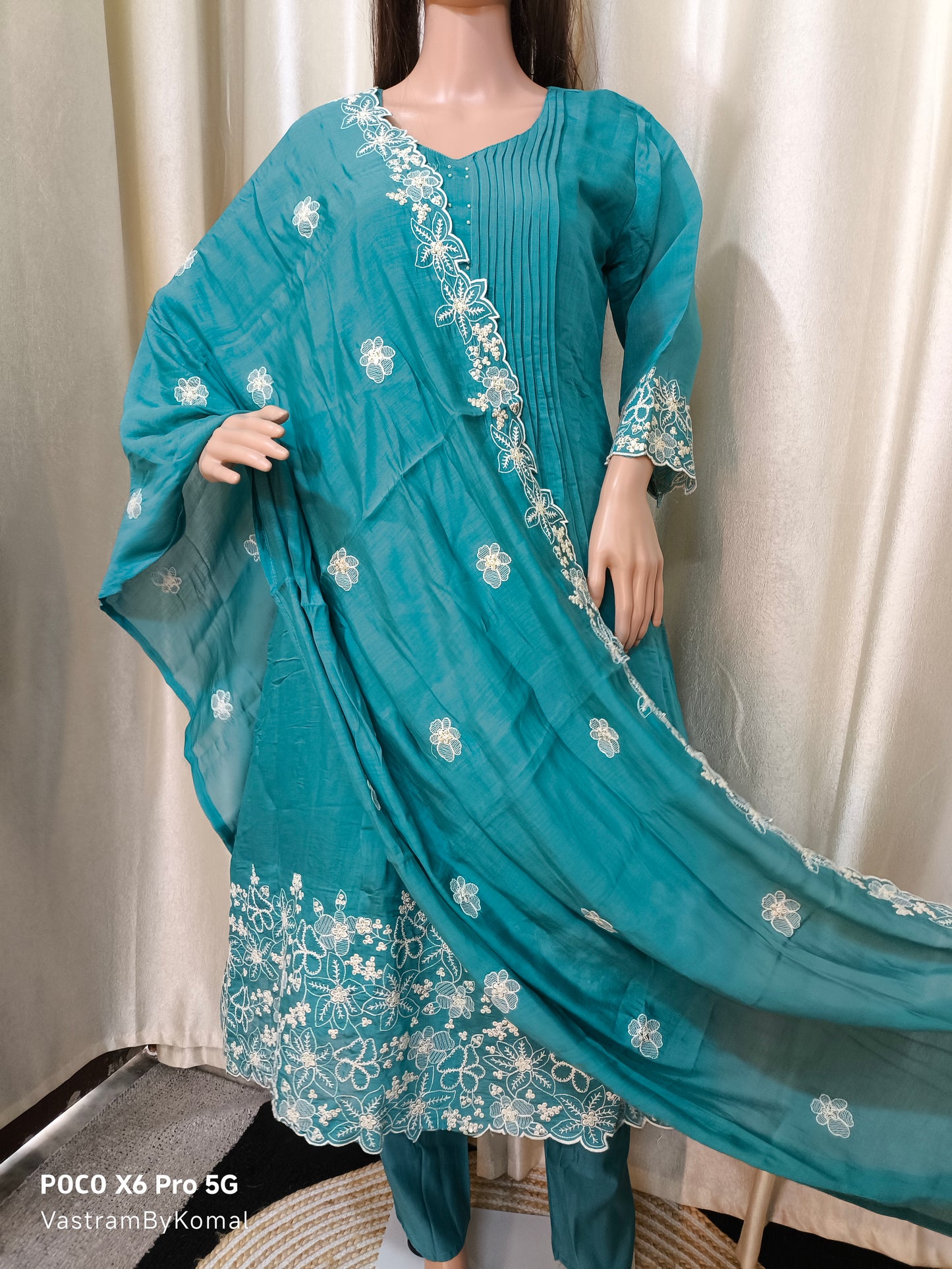Suit Set - Muslin Frock Kurta Set