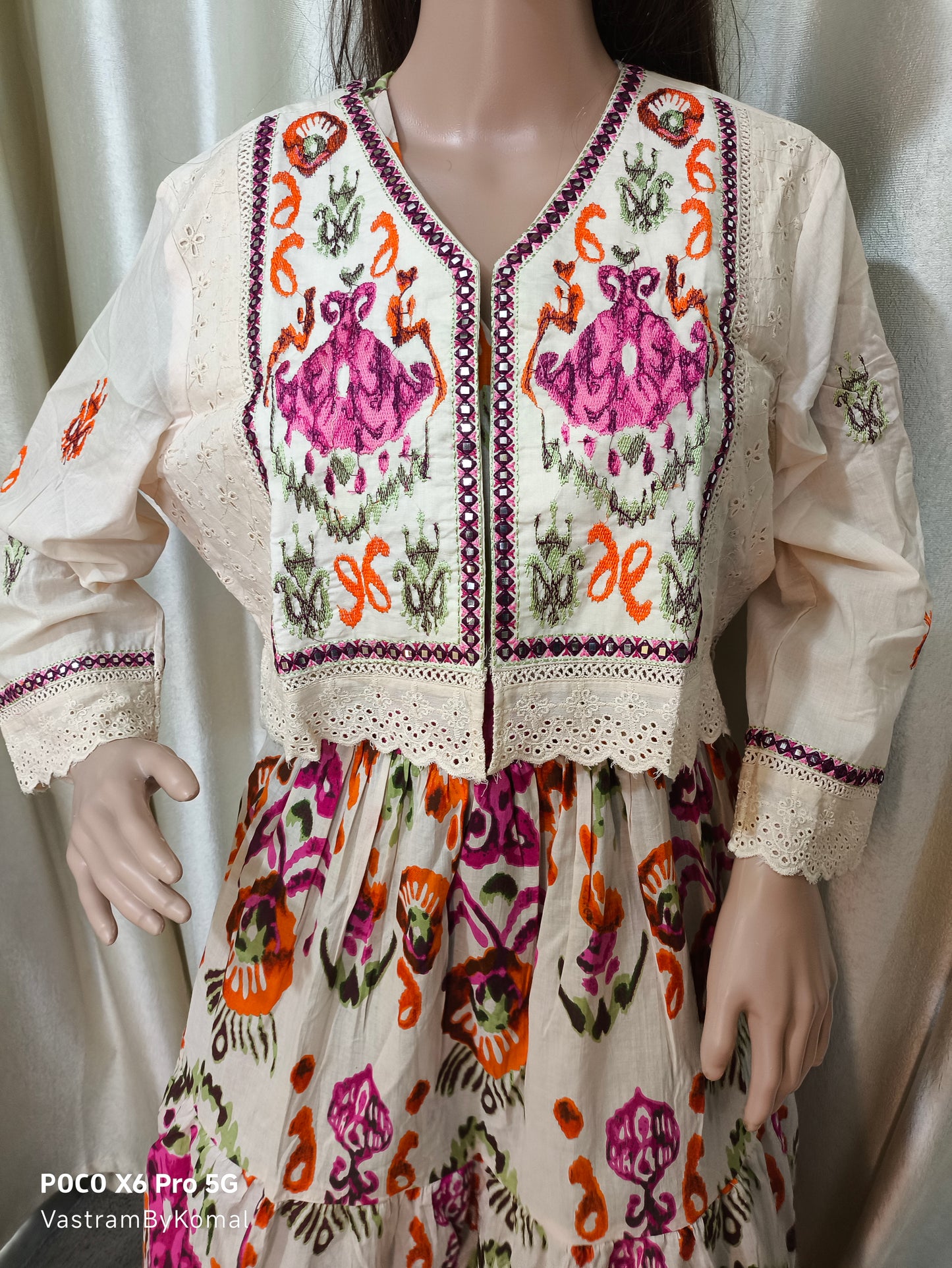 Dress - Indo Western Dress with Jacket