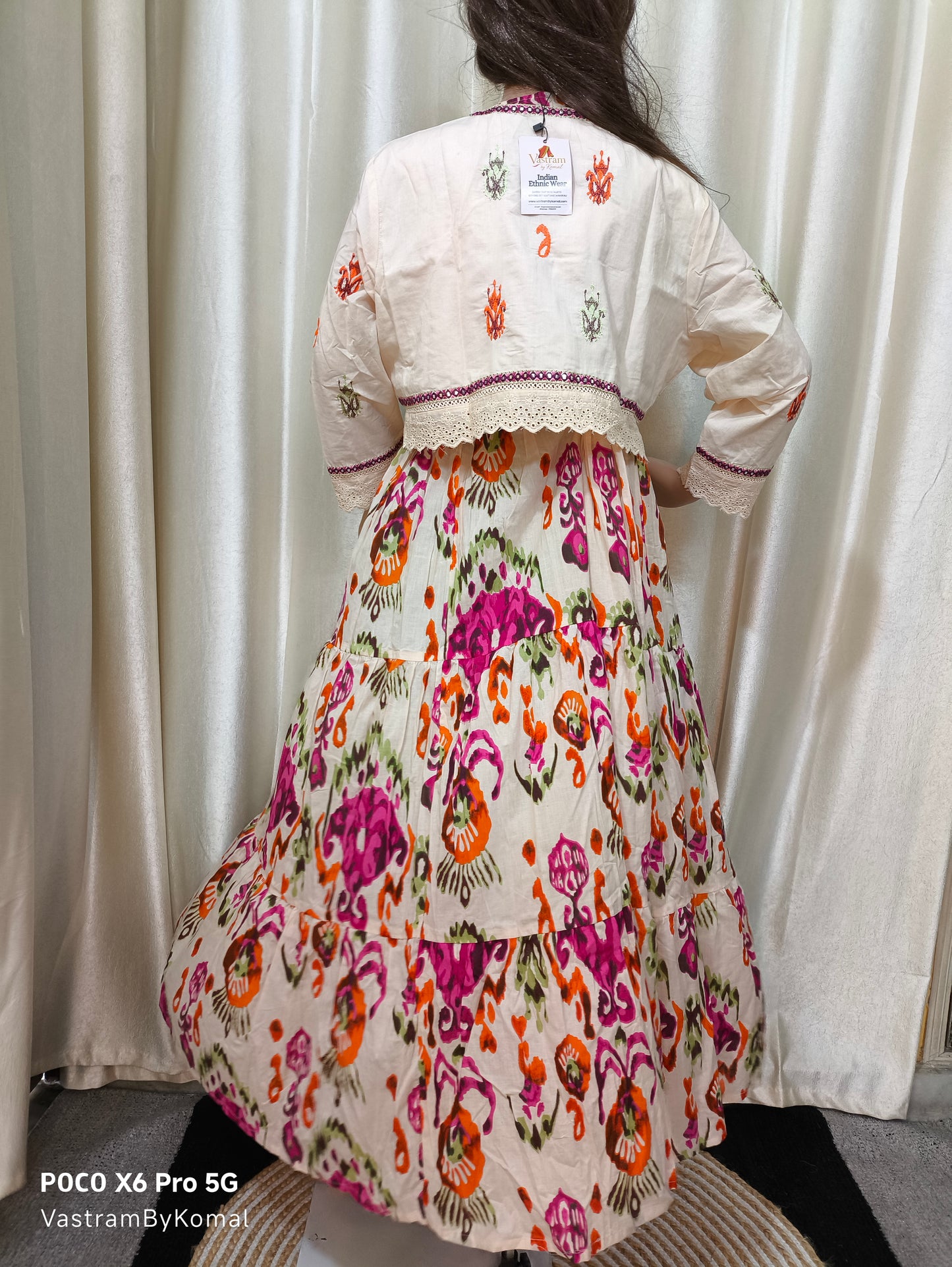 Dress - Indo Western Dress with Jacket
