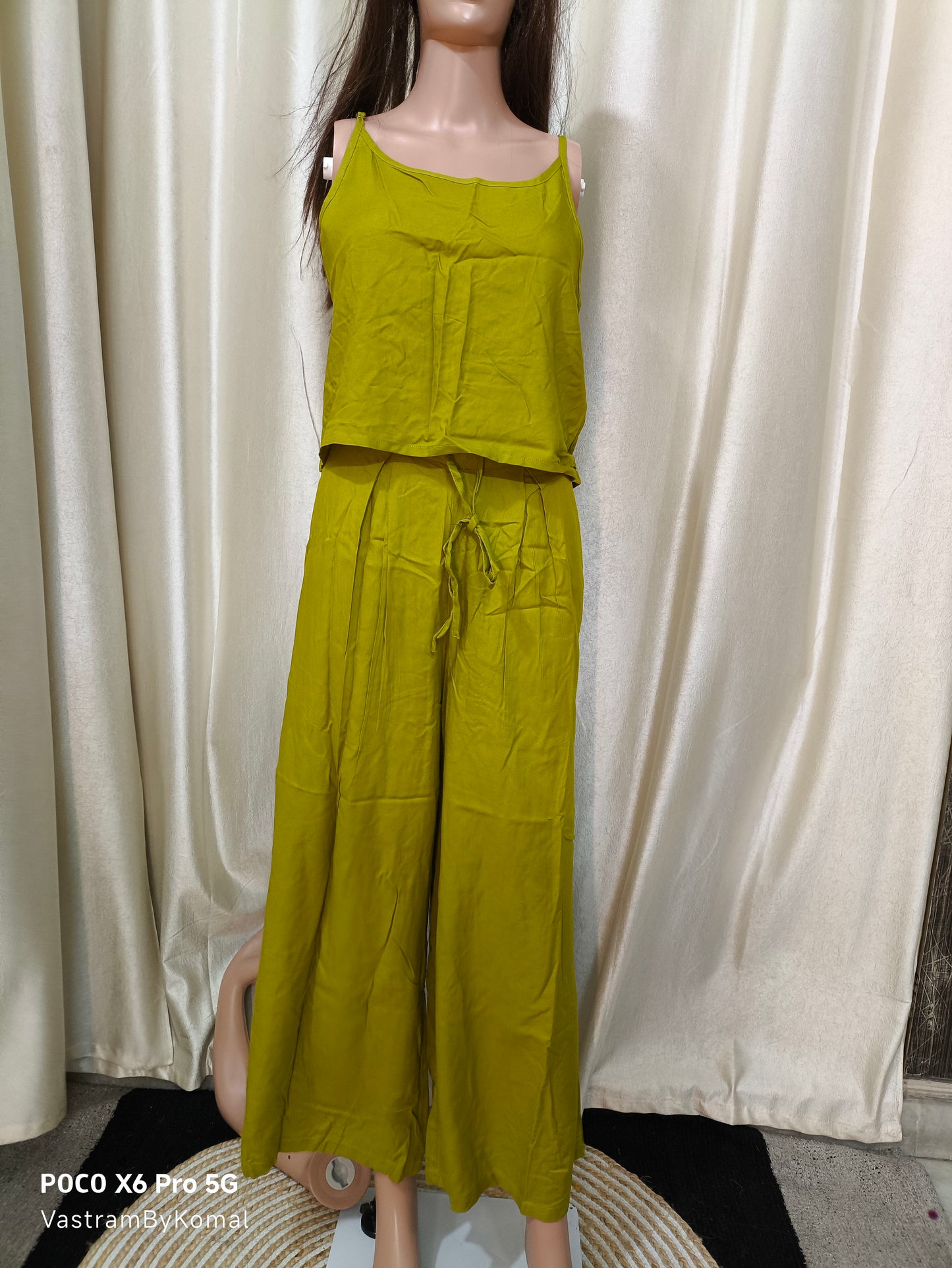 Co-Ord Set - Cotton Polka Dot Pattern