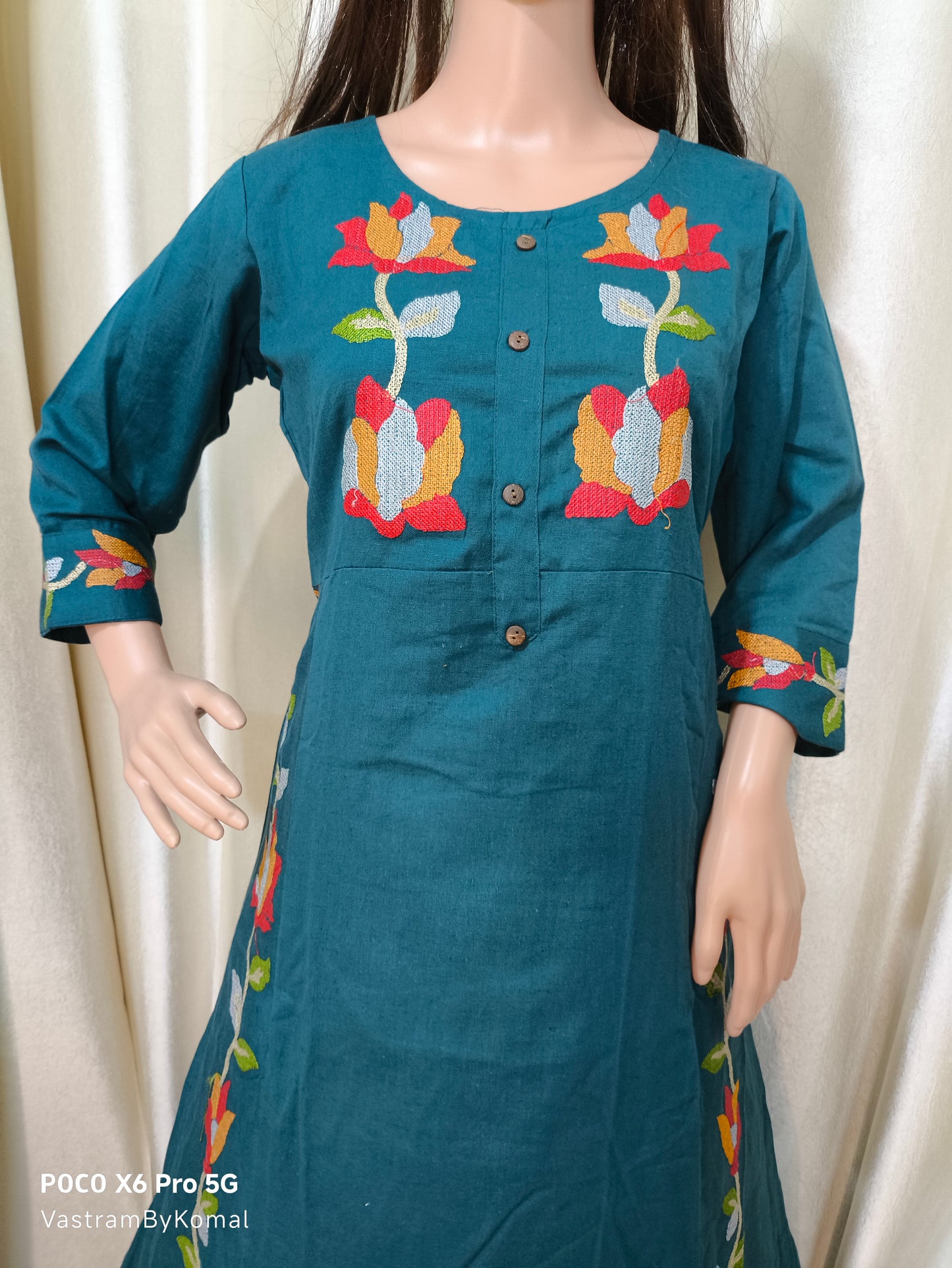 Co-Ord Set - Floral Embroidery