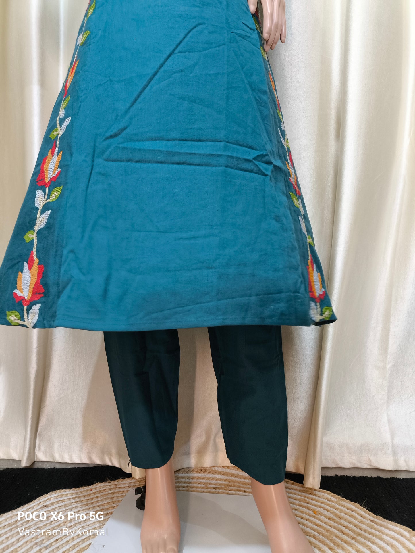 Co-Ord Set - Floral Embroidery