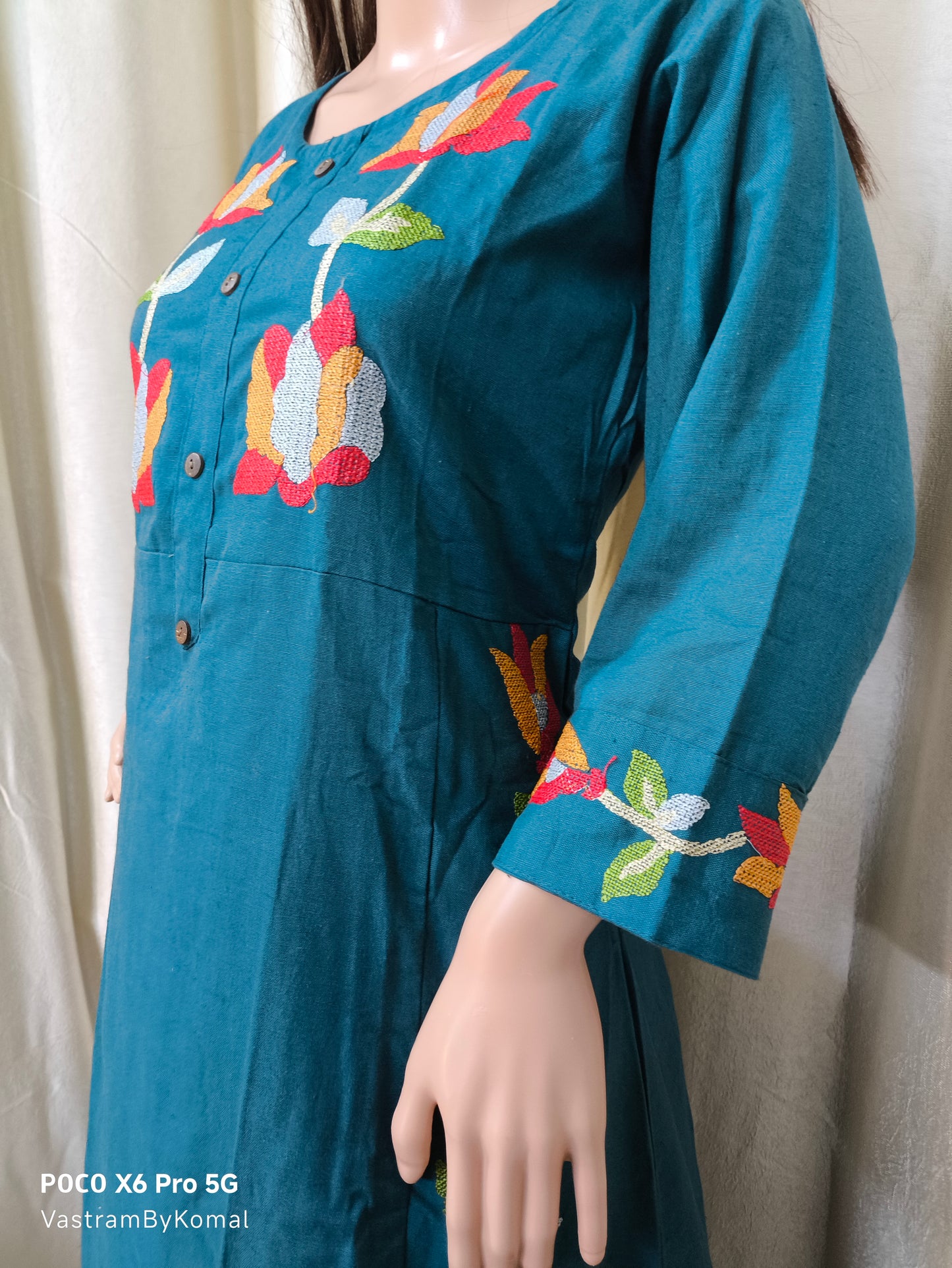 Co-Ord Set - Floral Embroidery
