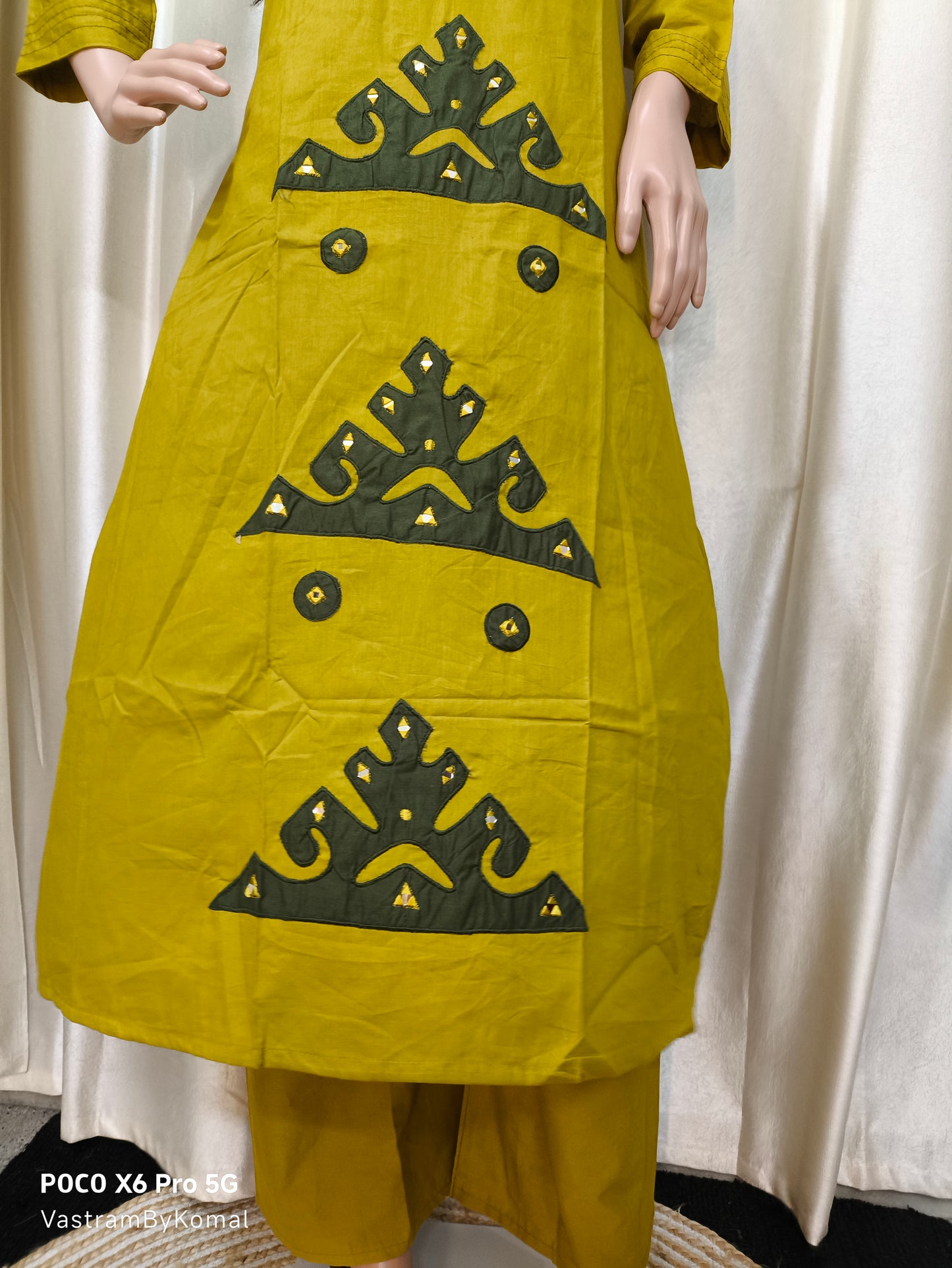 Co-Ord set - Applique & Mirror Work