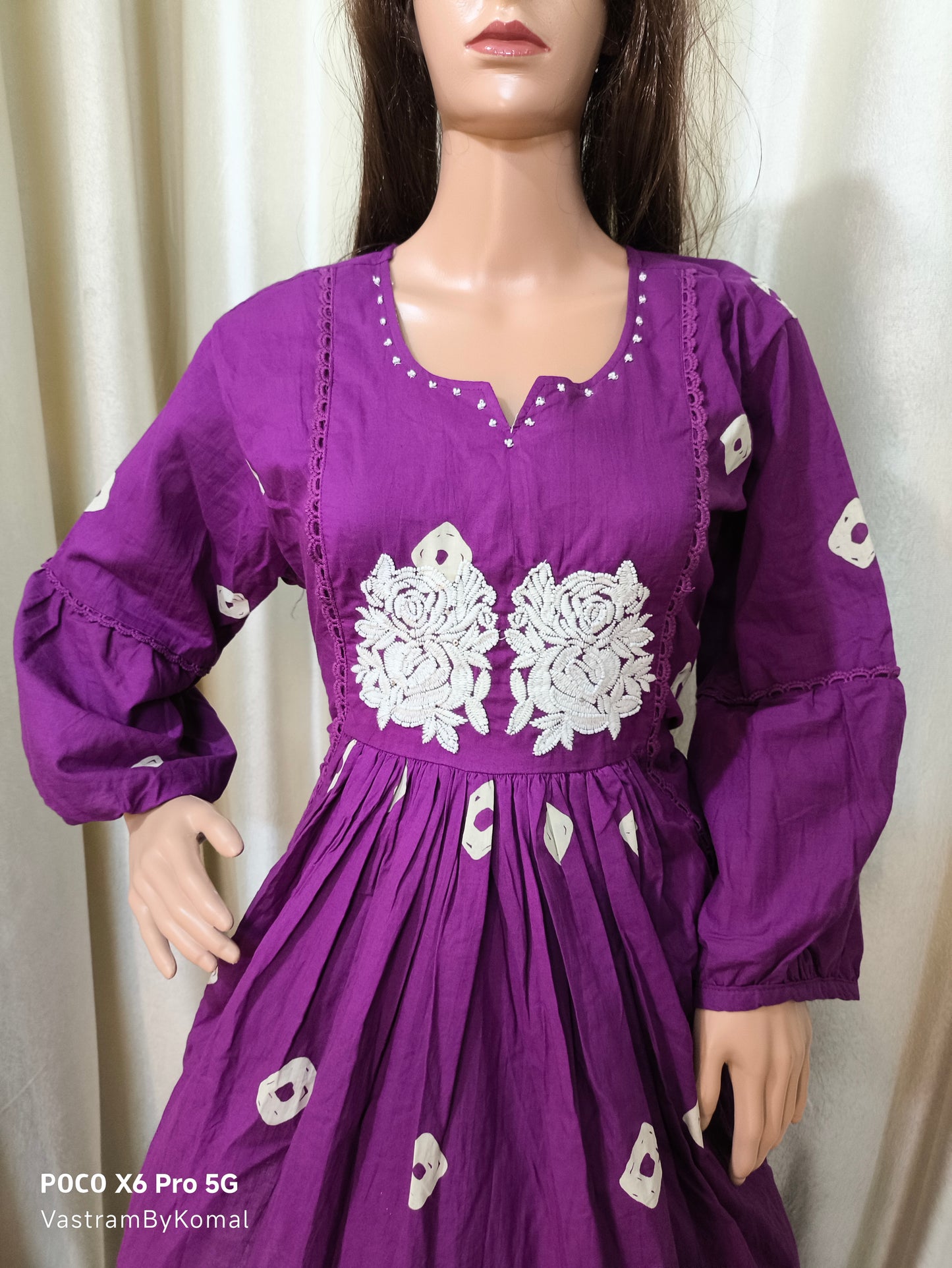 Co-Ord Set - Anarkali Kurta with Pant