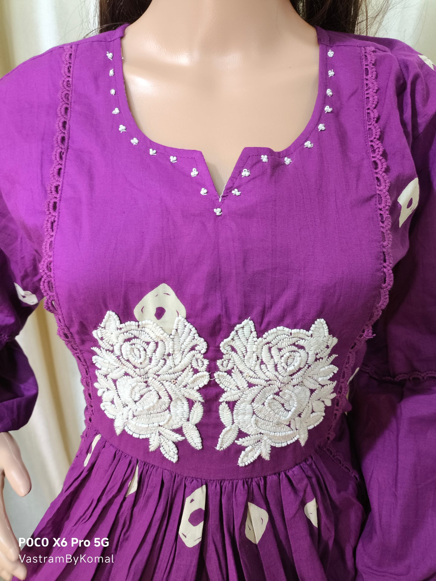 Co-Ord Set - Anarkali Kurta with Pant