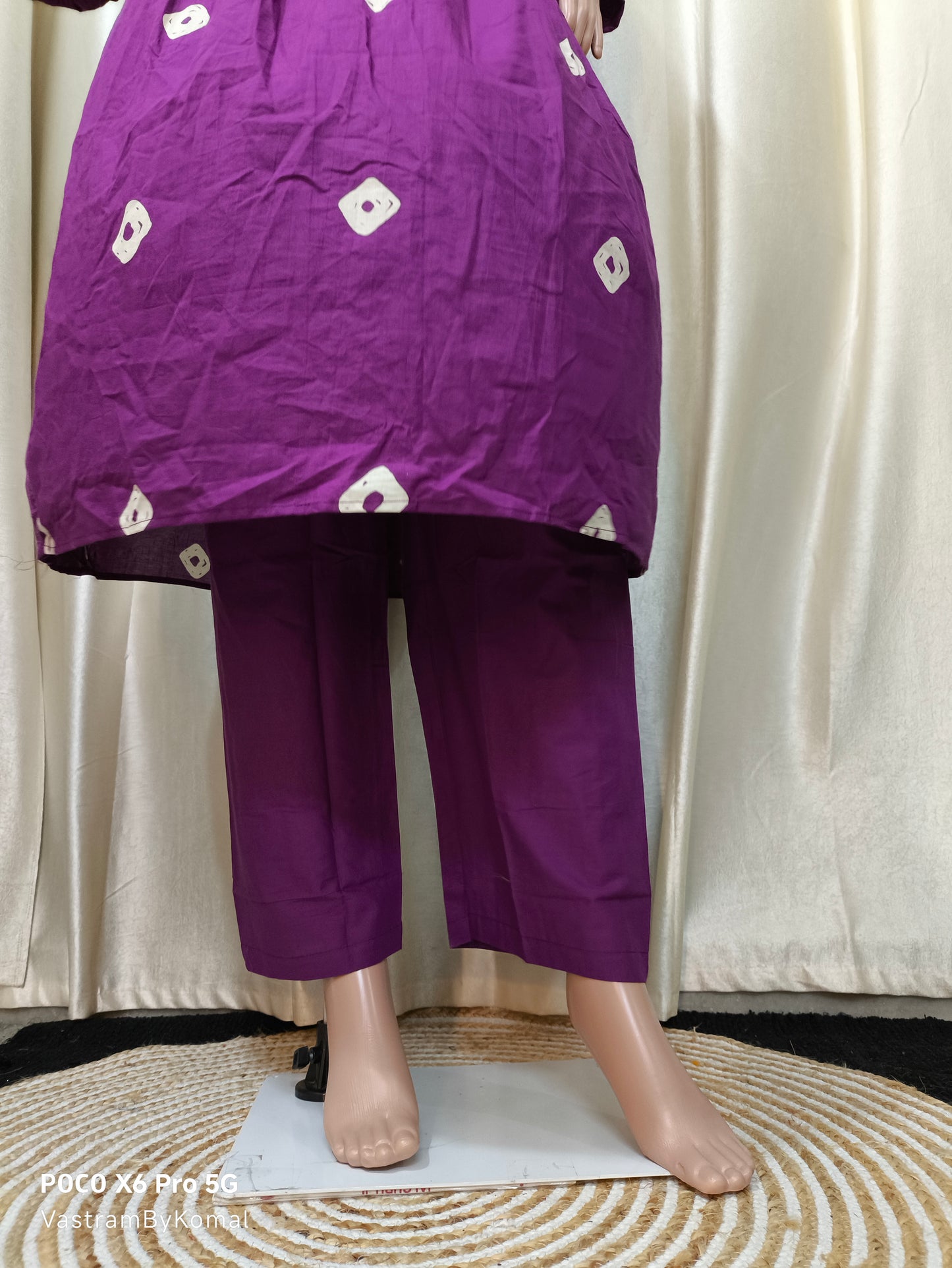 Co-Ord Set - Anarkali Kurta with Pant
