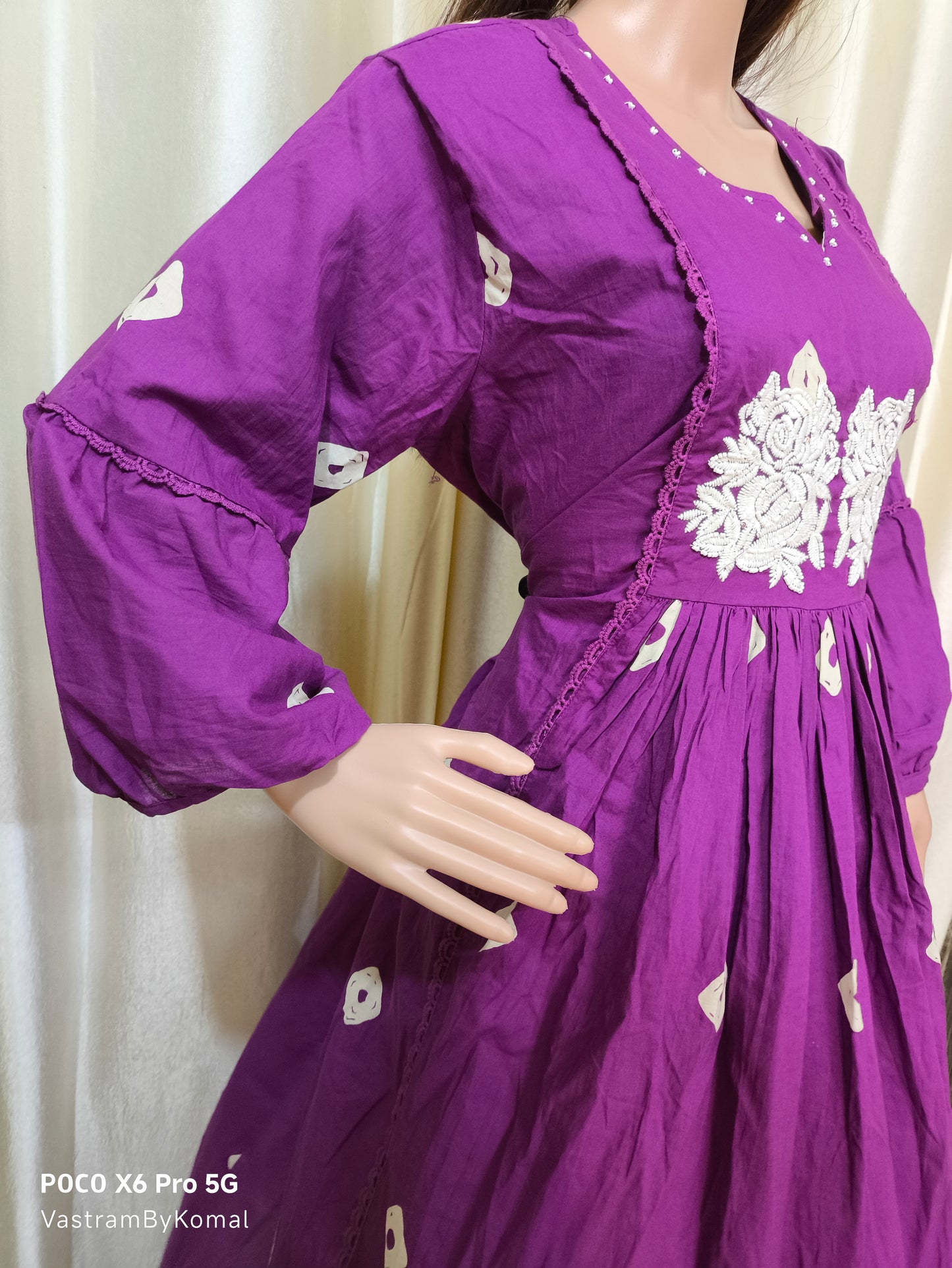 Co-Ord Set - Anarkali Kurta with Pant