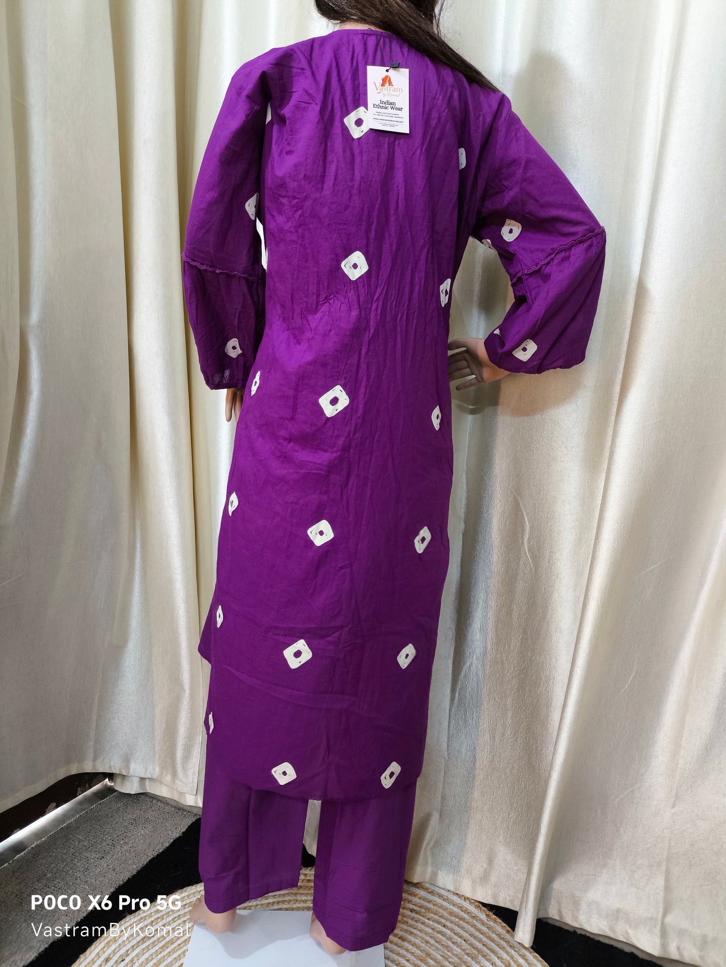 Co-Ord Set - Anarkali Kurta with Pant