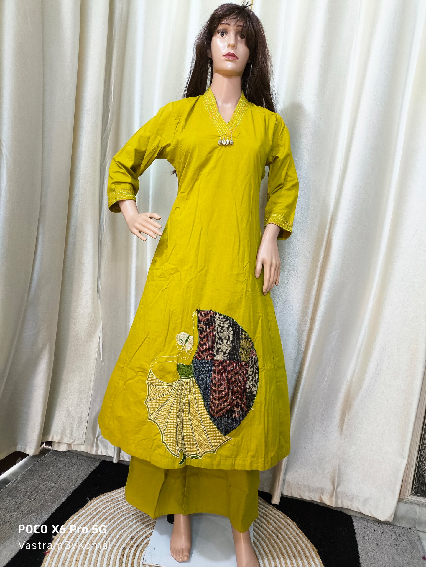Co-Ord Set - Dancing Lady Patch Work