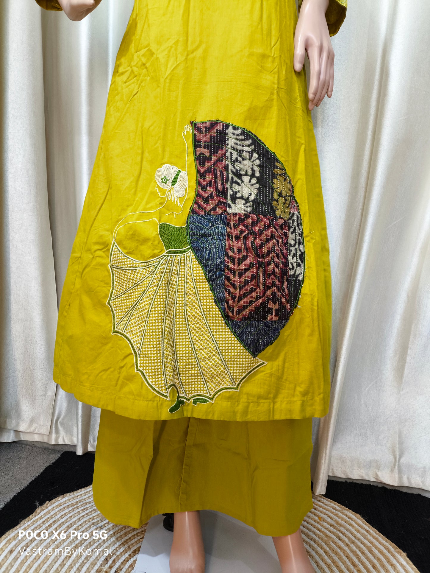 Co-Ord Set - Dancing Lady Patch Work