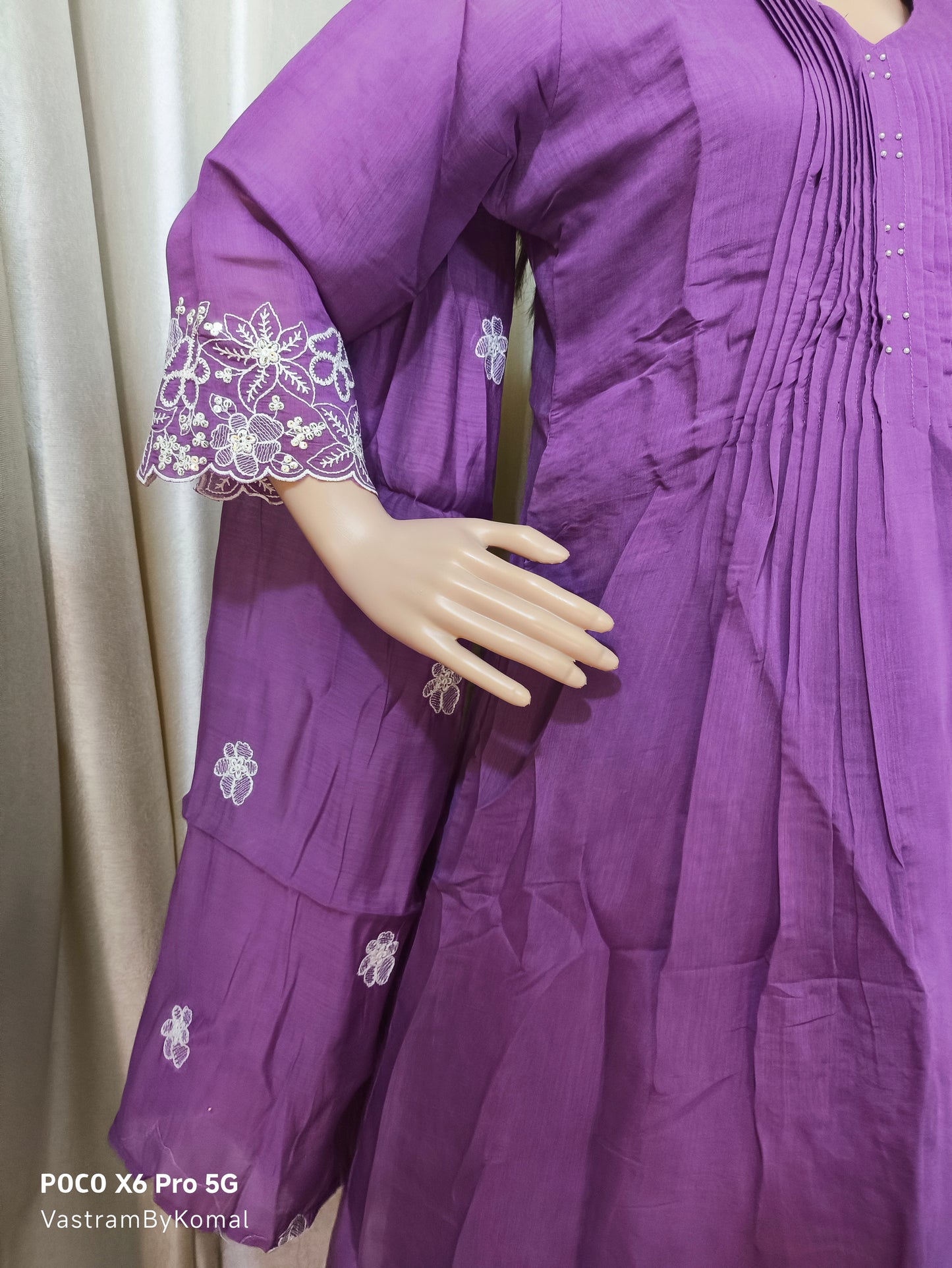 Suit Set - Muslin Frock Kurta set