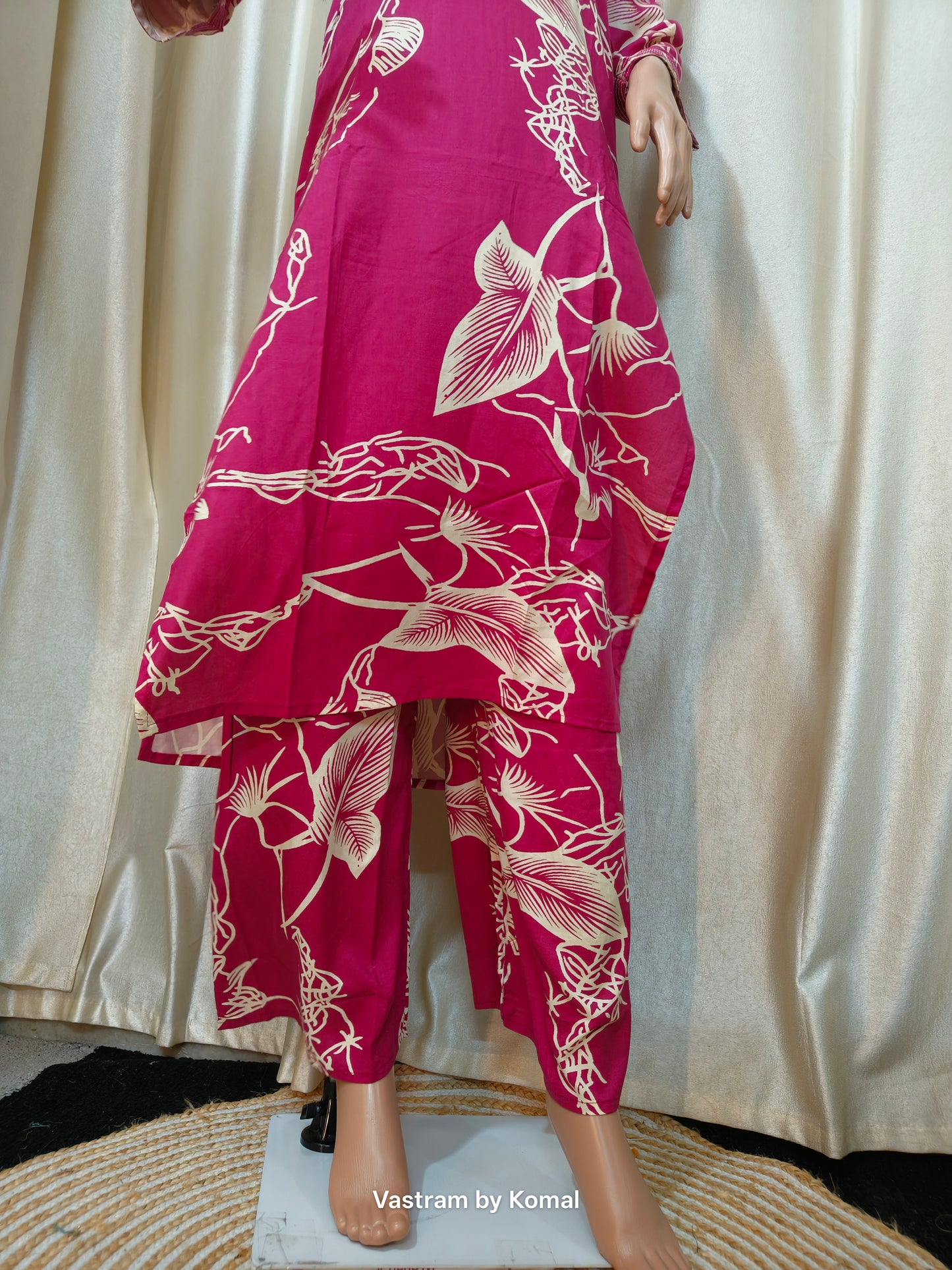 Co-Ord Set - Botanical Floral Print