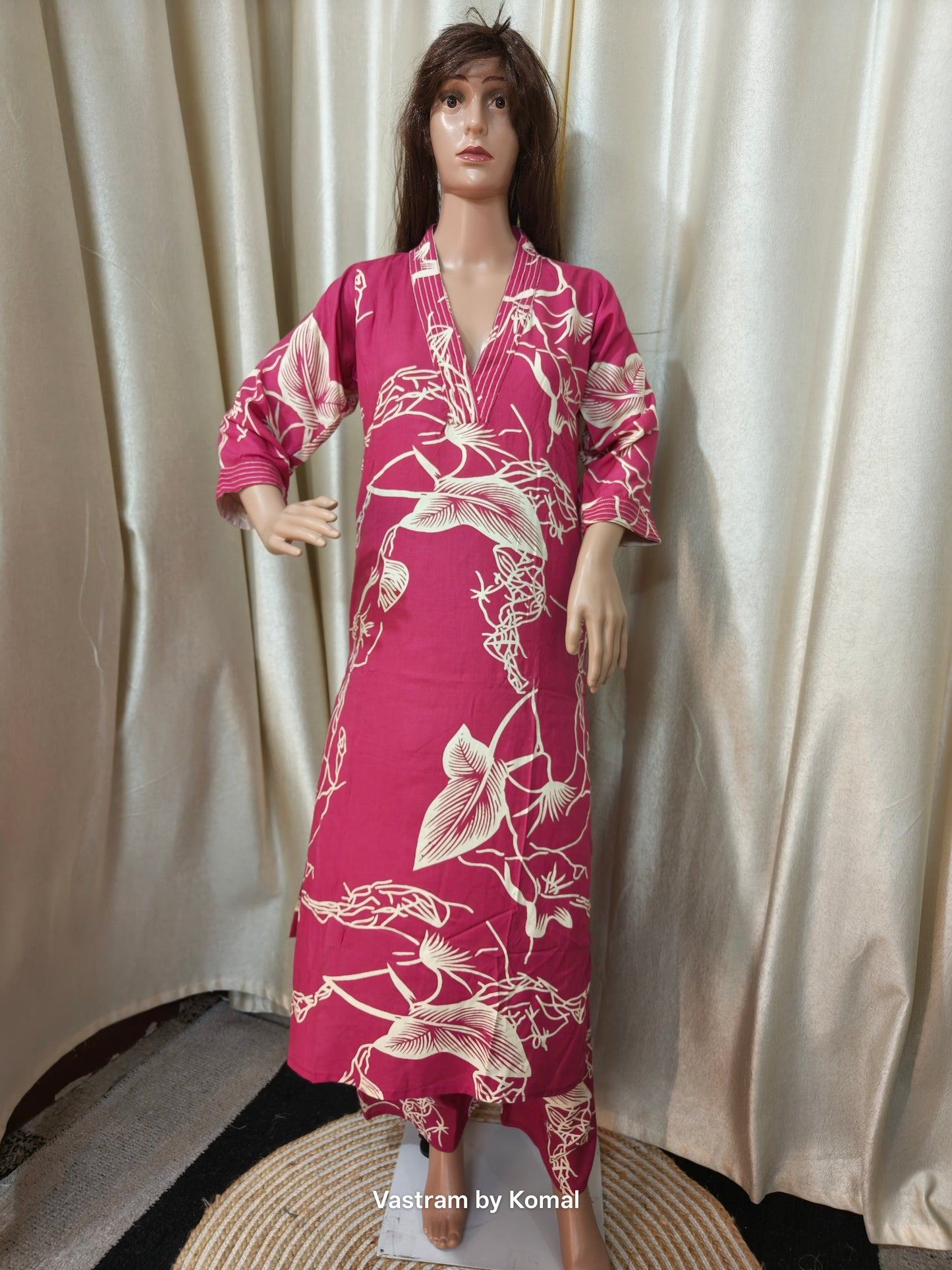 Co-Ord Set - Botanical Floral Print