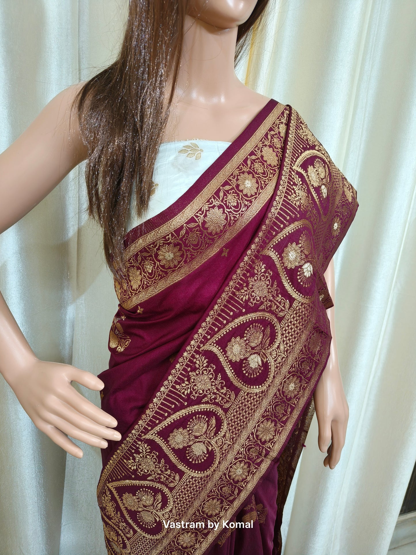 Saree - Jangla Banarasi Silk