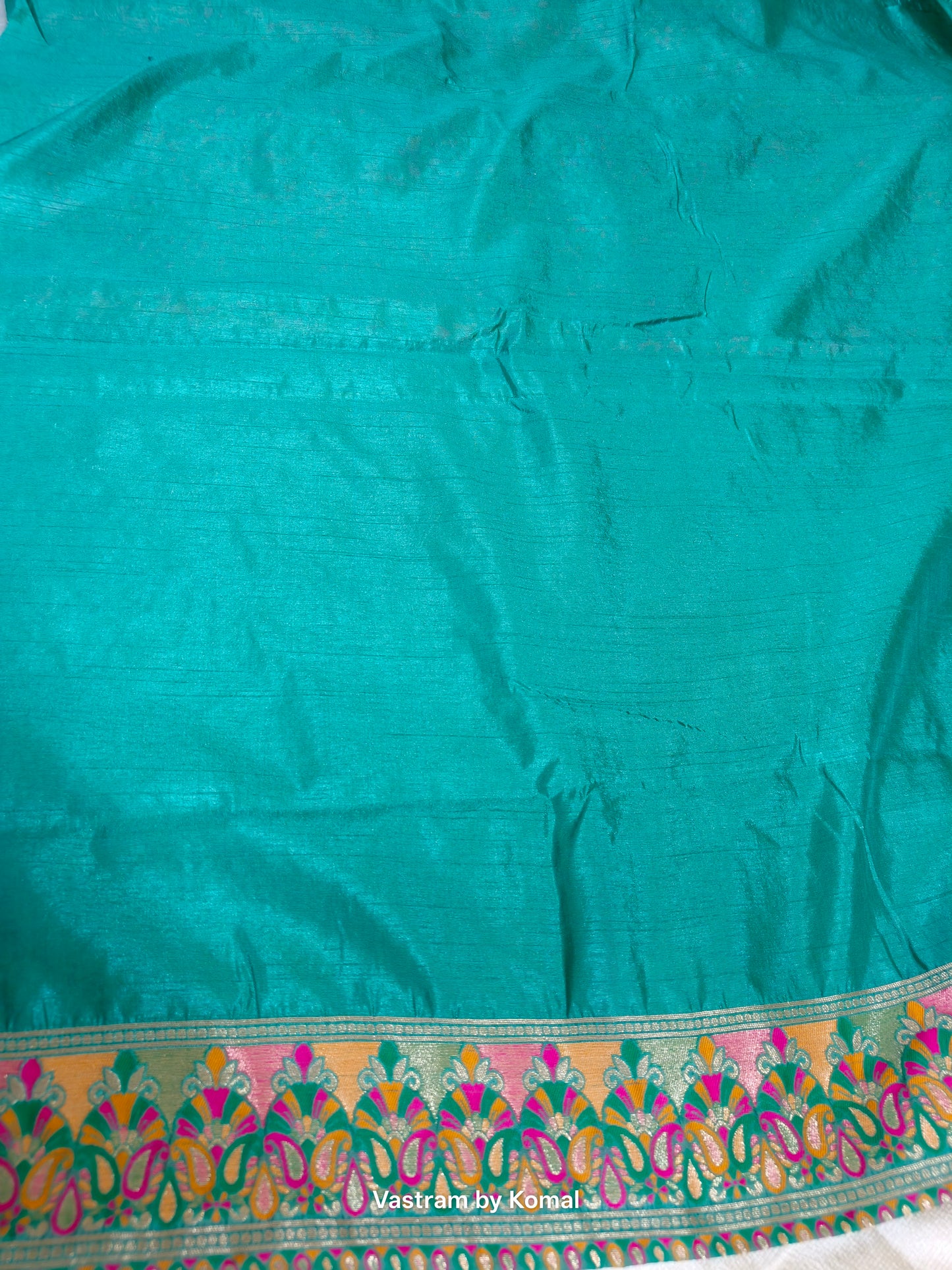 Saree - Pashmina Silk (Green)
