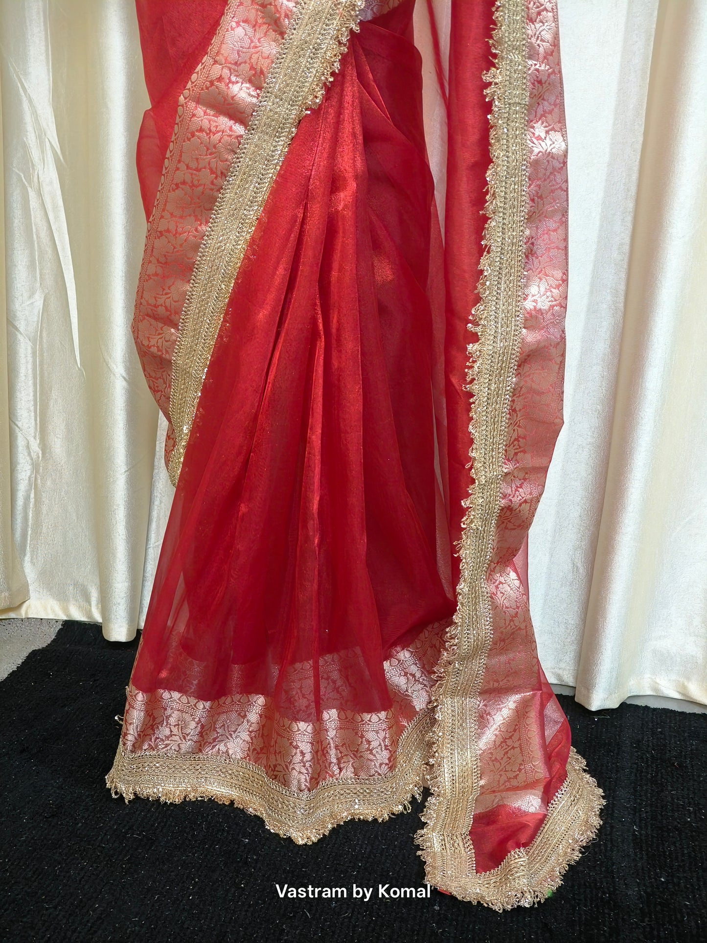 Saree - Maharani Pure Tissue Banarasi Saree