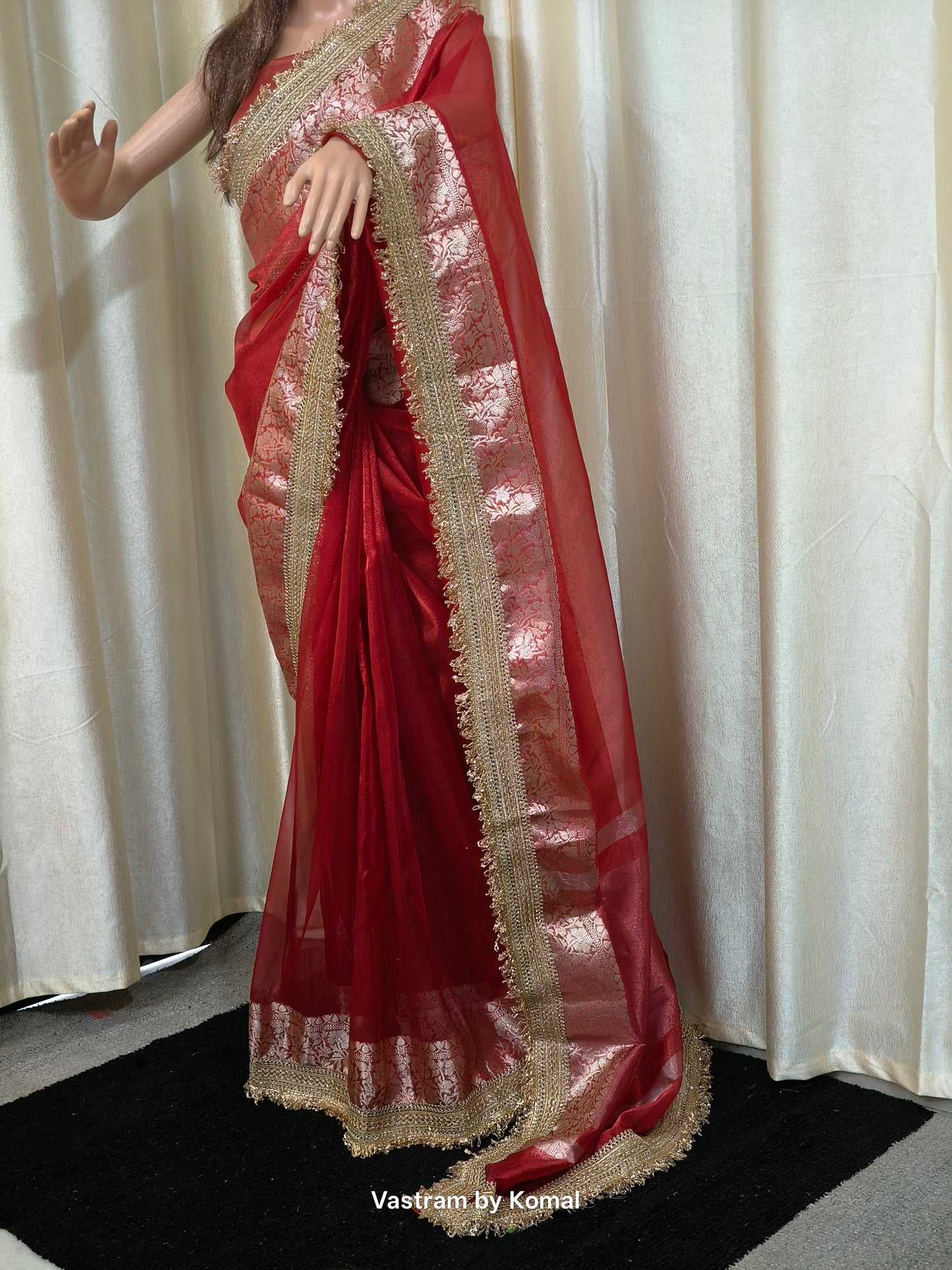 Saree - Maharani Pure Tissue Banarasi Saree