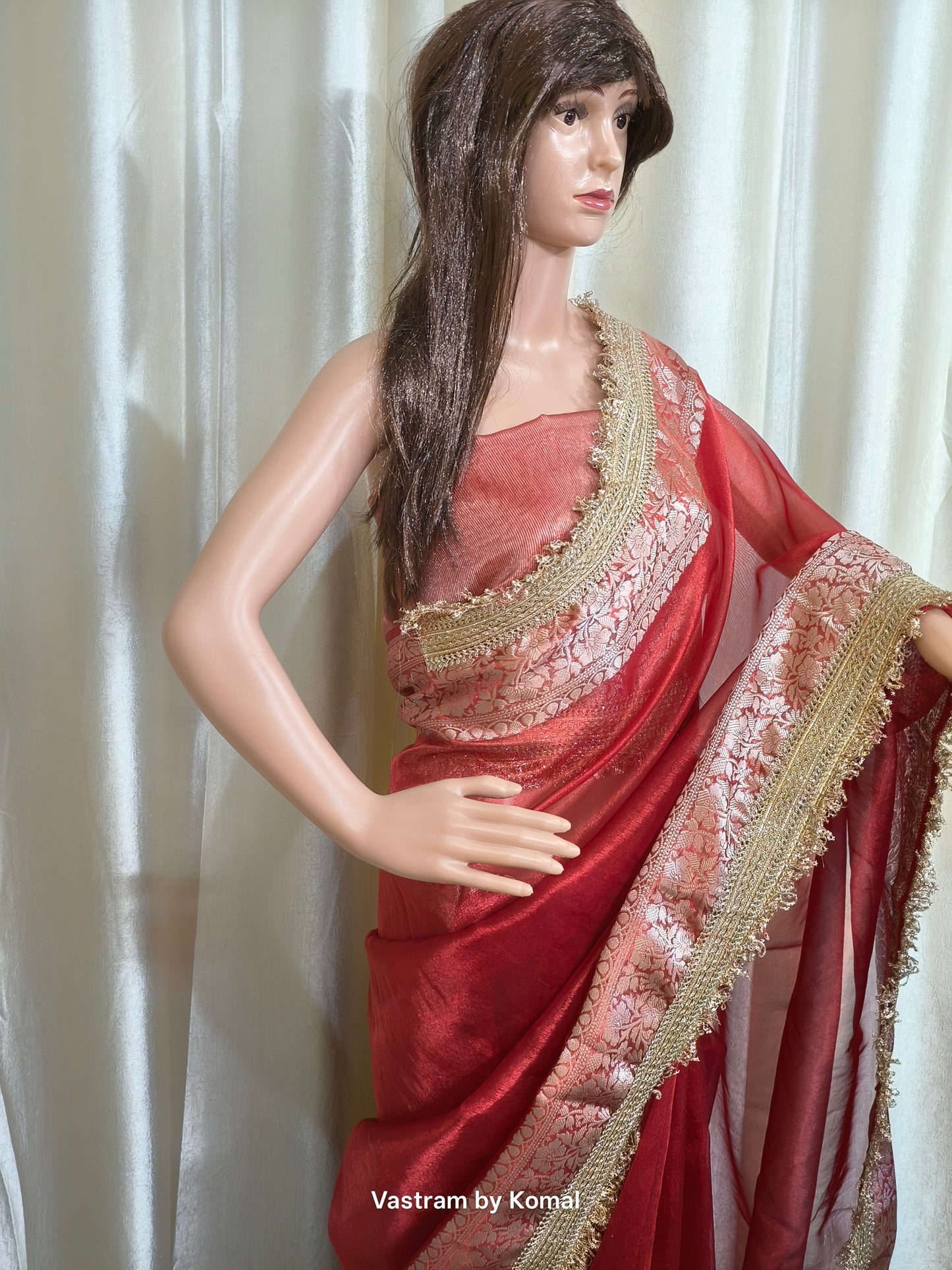 Saree - Maharani Pure Tissue Banarasi Saree