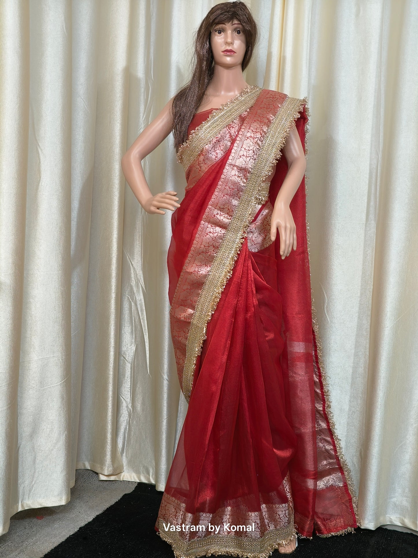 Saree - Maharani Pure Tissue Banarasi Saree