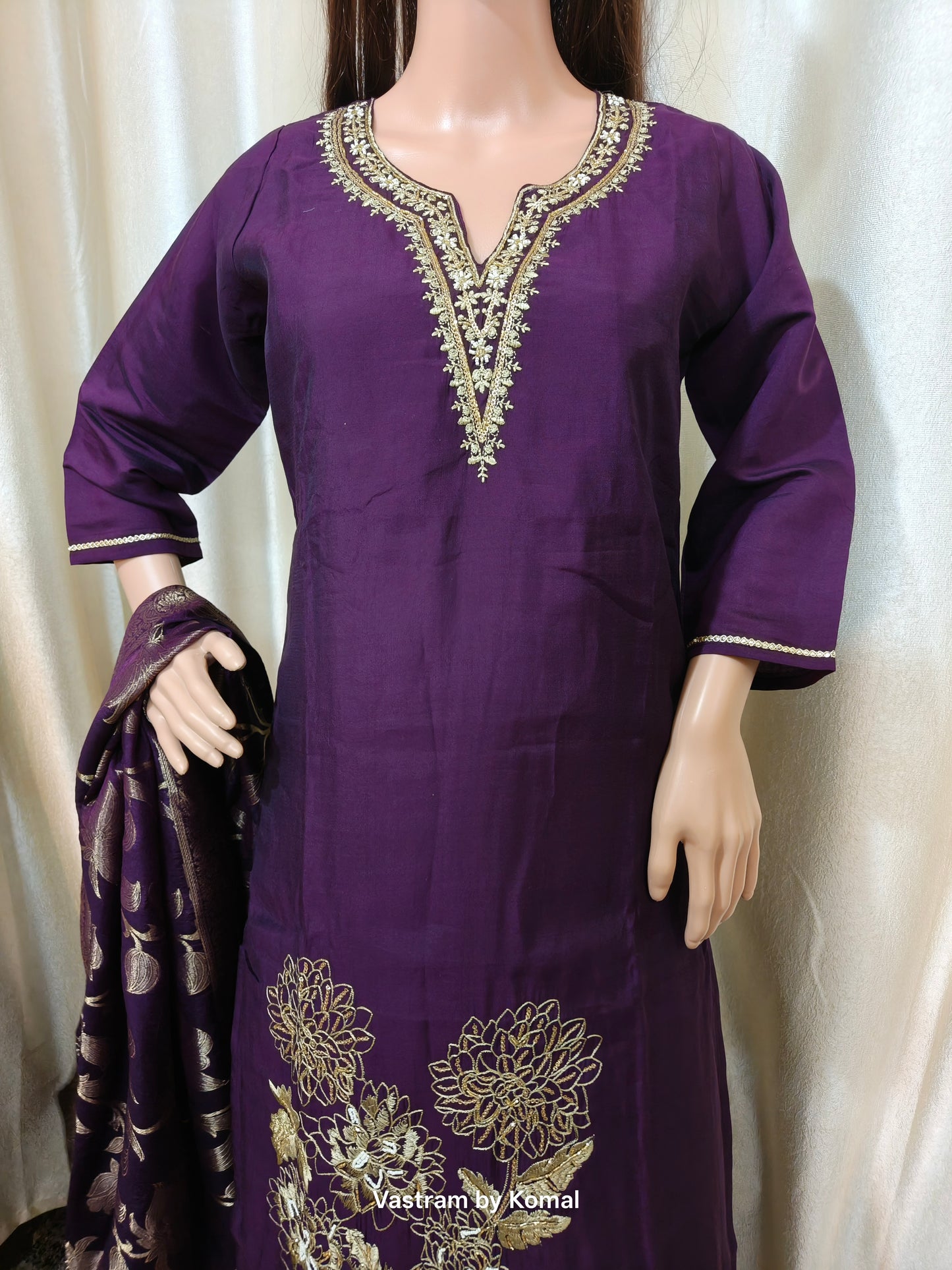 Suit Set - Roman Silk festive wear