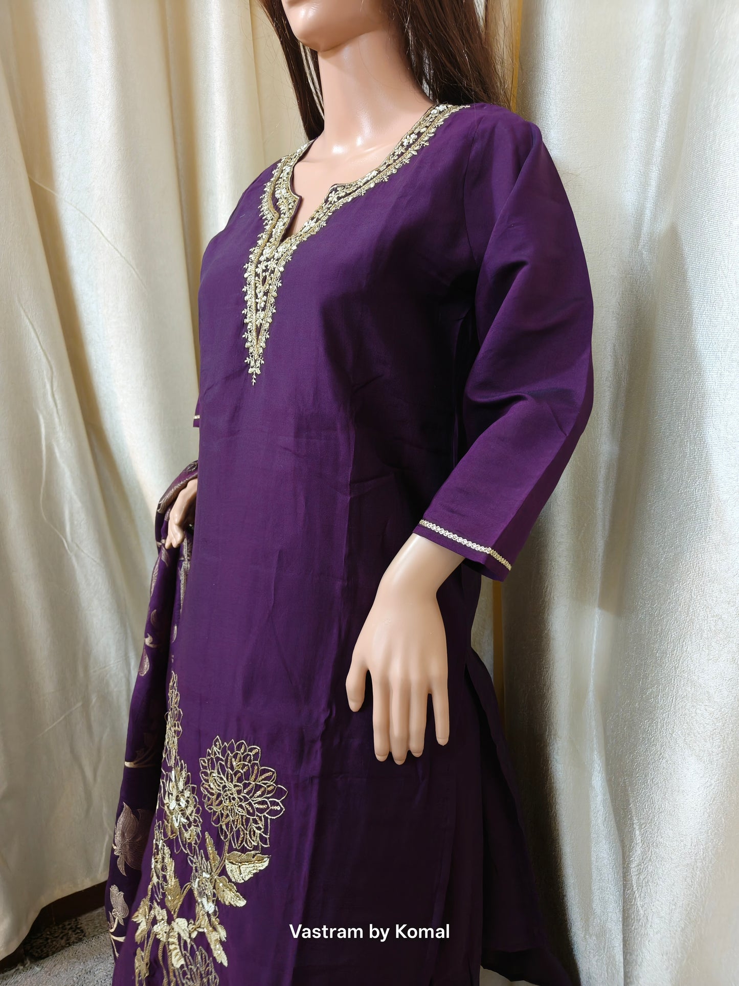 Suit Set - Roman Silk festive wear